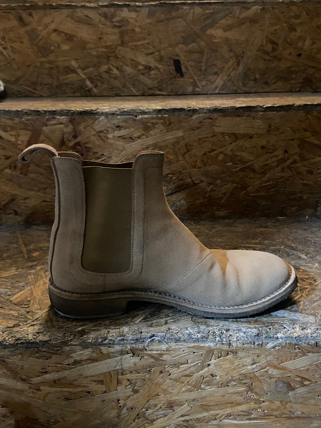 Bottega Veneta 보테가 베네타 칸예 스웨이드 첼시부츠 카멜 상품이미지7
