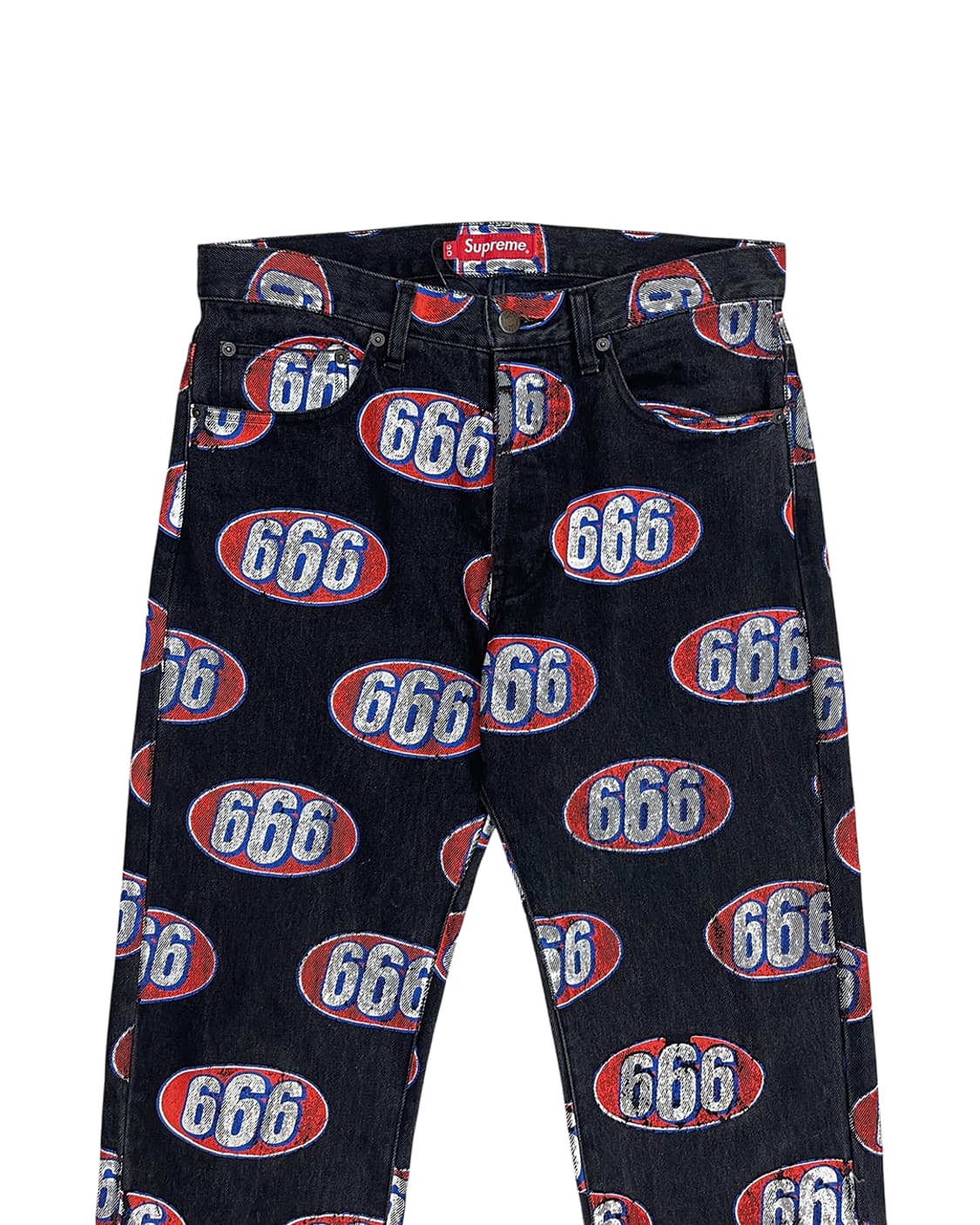 슈프림 17SS 666 데님 트라우저 상품이미지6