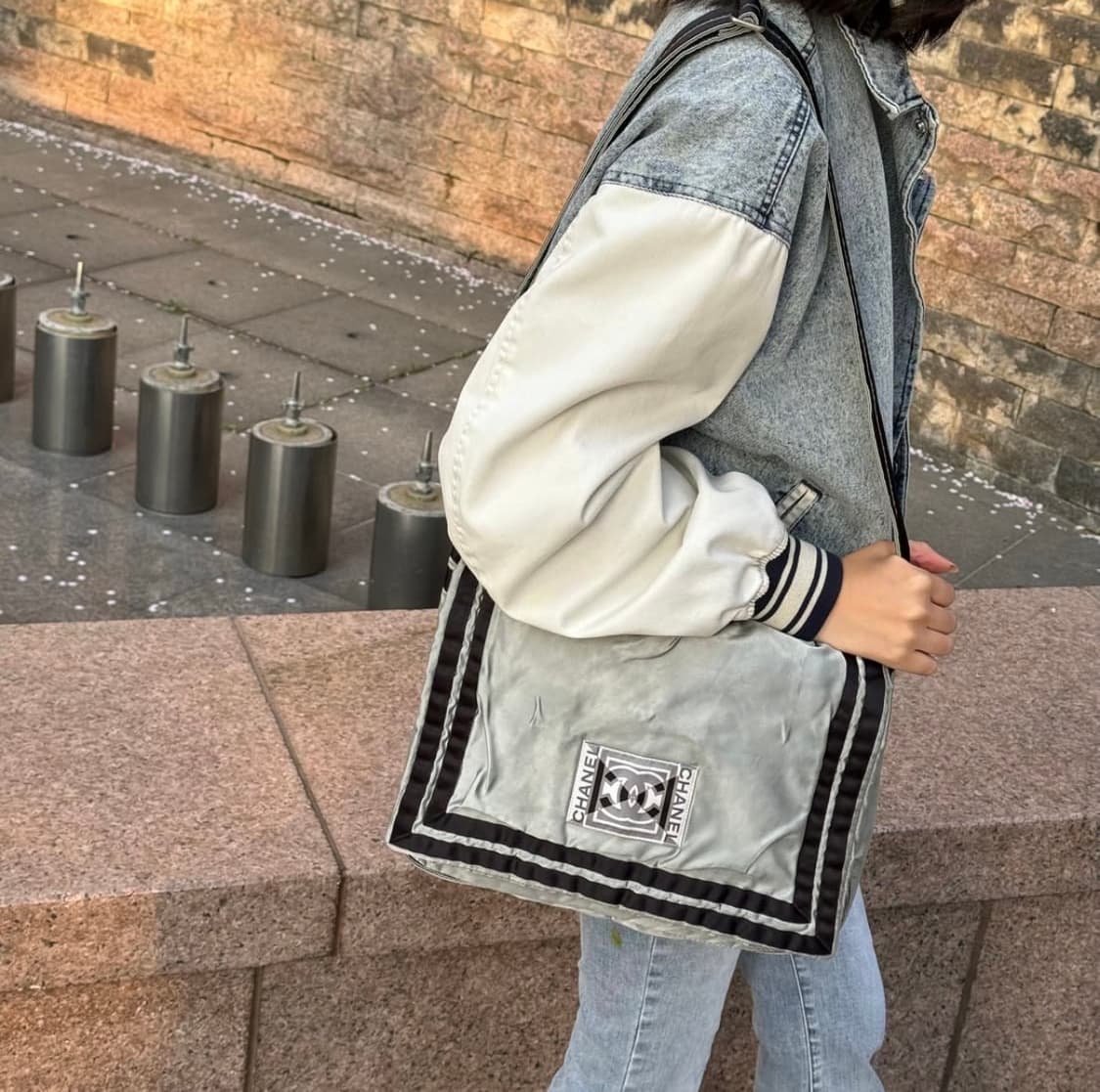 샤넬 스포츠 실버 보이 메신저백 상품이미지1