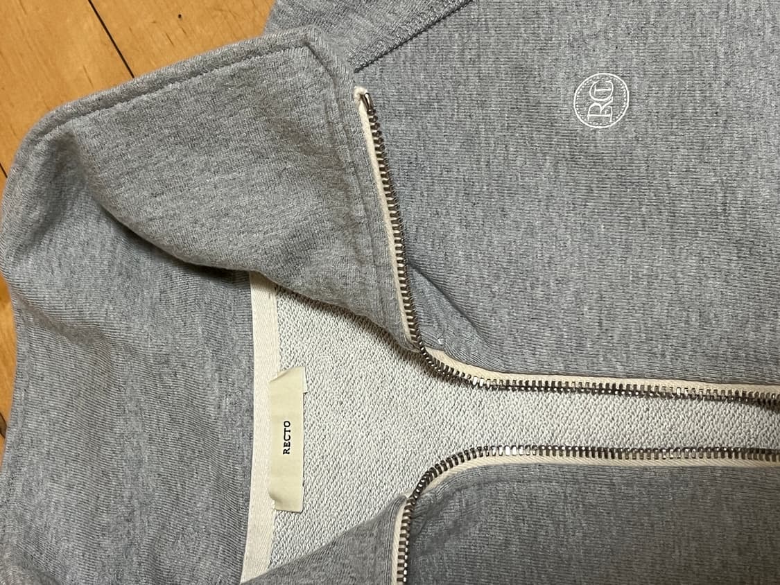 렉토 하프집업 맨투맨티 상품이미지1