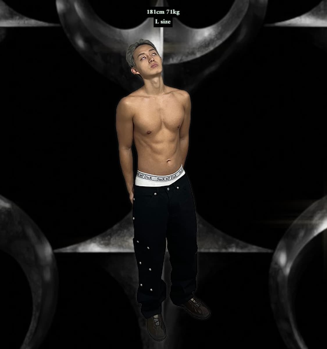 (새상품) 떠그 클럽 떠그 팬츠 (3) 블랙 상품이미지1