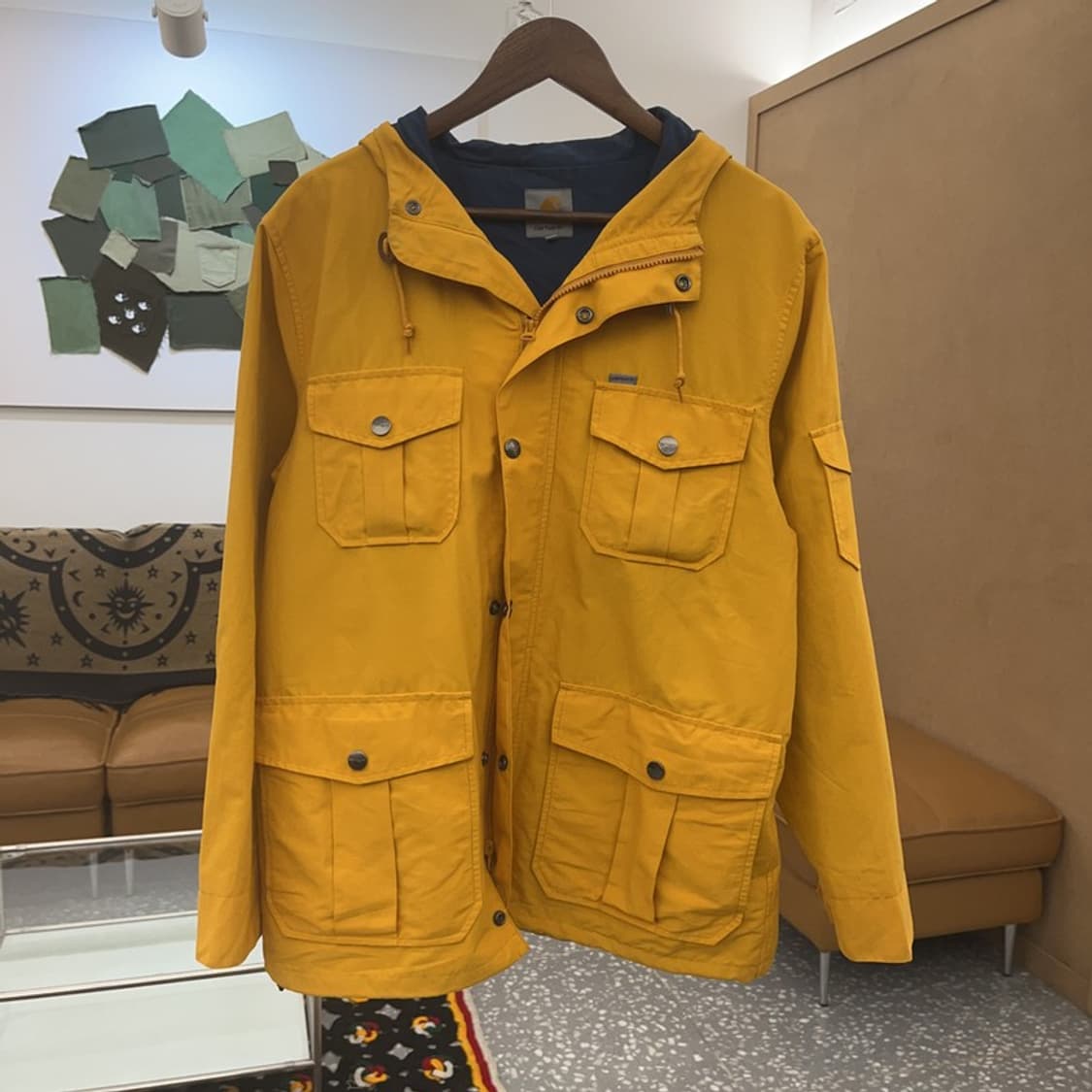 칼하트 레트로 빈티지 멀티포켓 트러커 야상 자켓 L C07895 상품이미지3