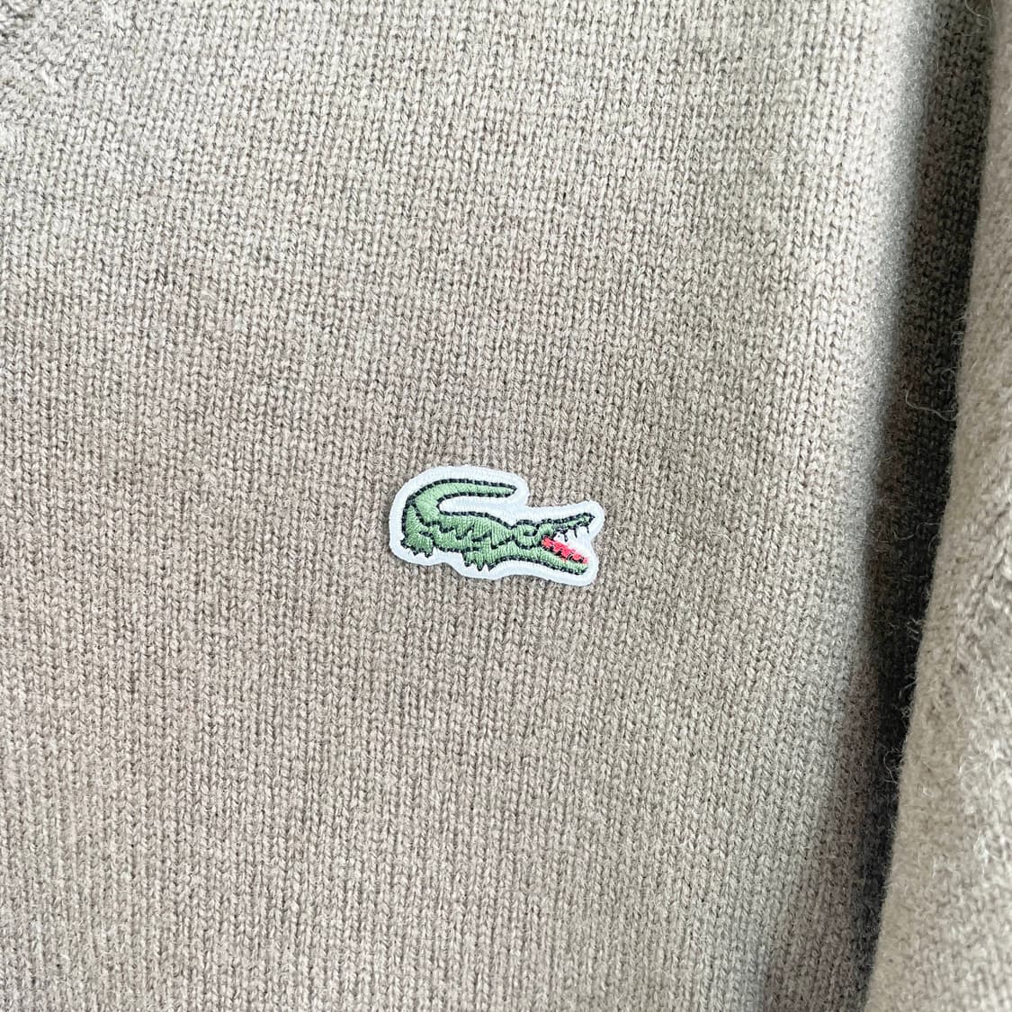 F2 라코스테 브이넥 니트 100-103사이즈 상품이미지4