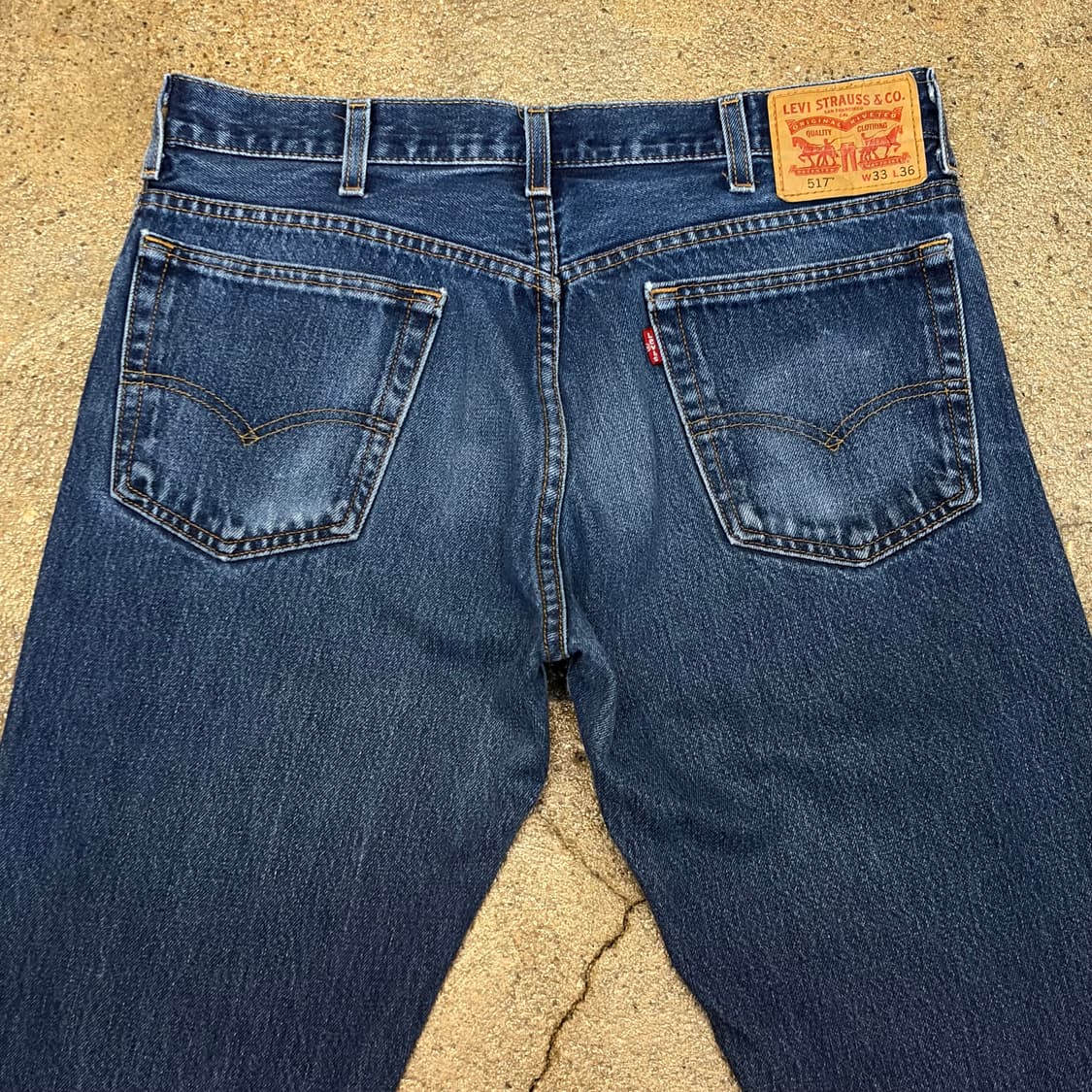 미국 빈티지 리바이스 517 부츠컷 청바지 데님팬츠 상품이미지6