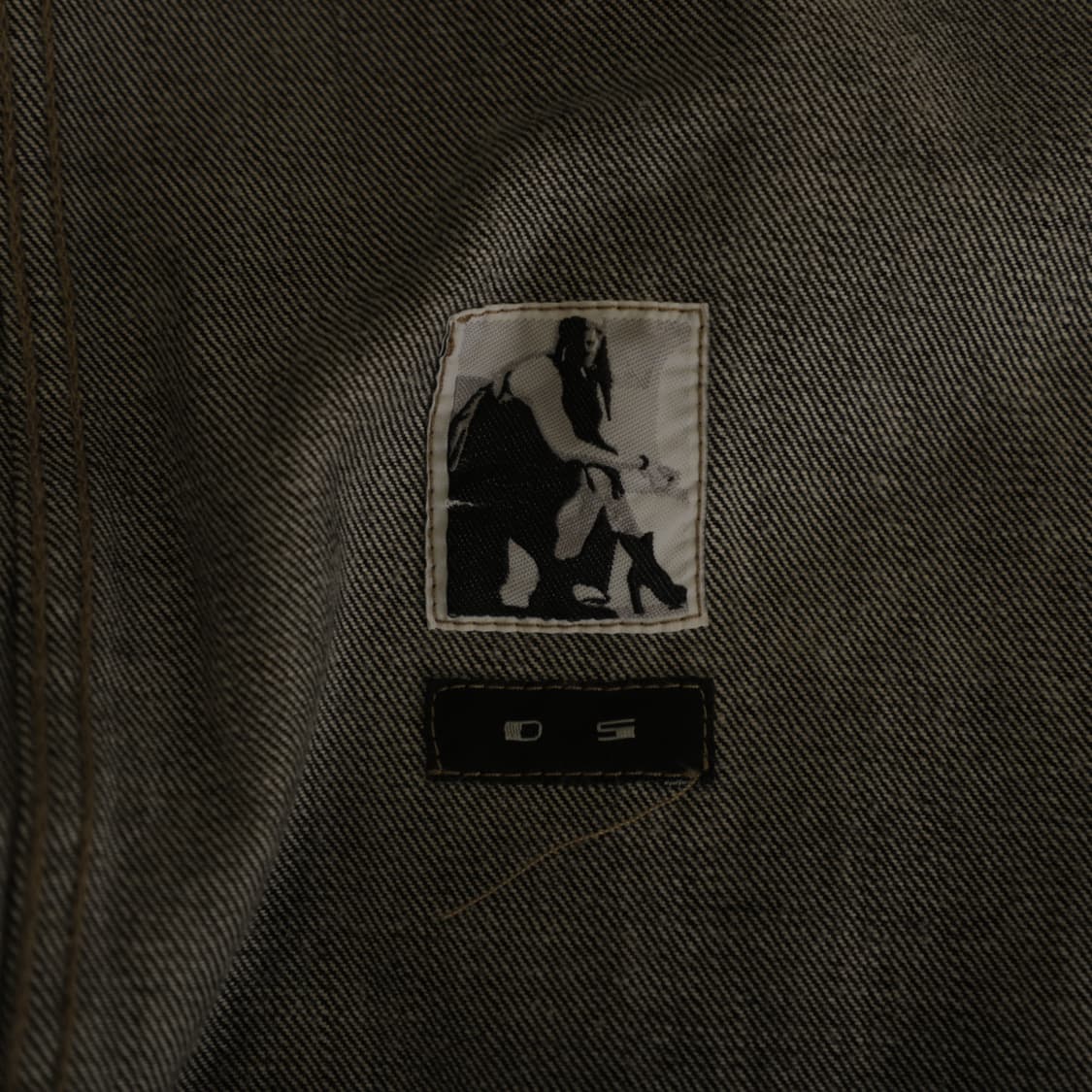 L / Rick Owens 릭오웬스 블리치 데님 셔츠 자켓 상품이미지5