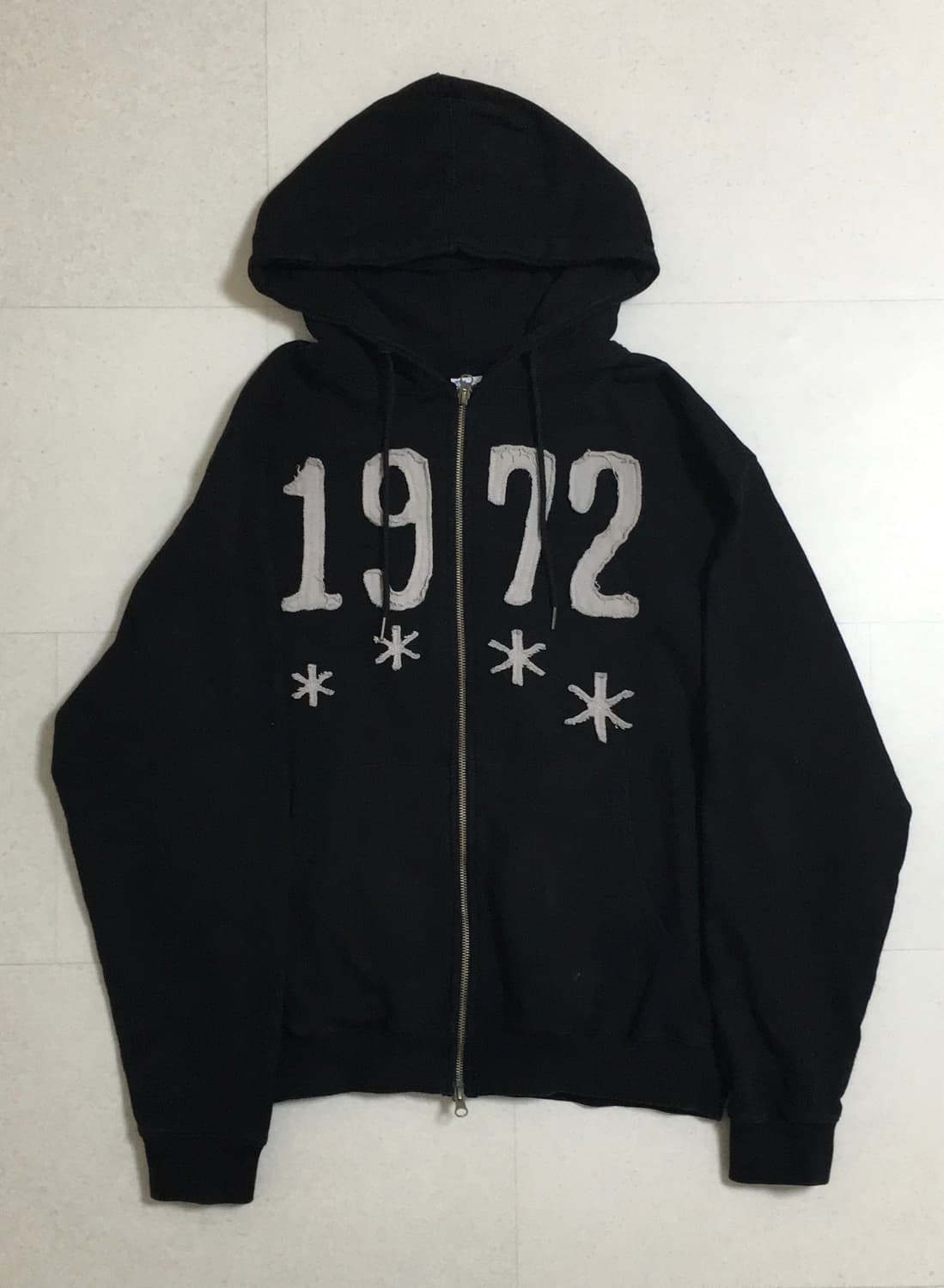 TCM 1972 hooded zip-up(black)  L 상품이미지2