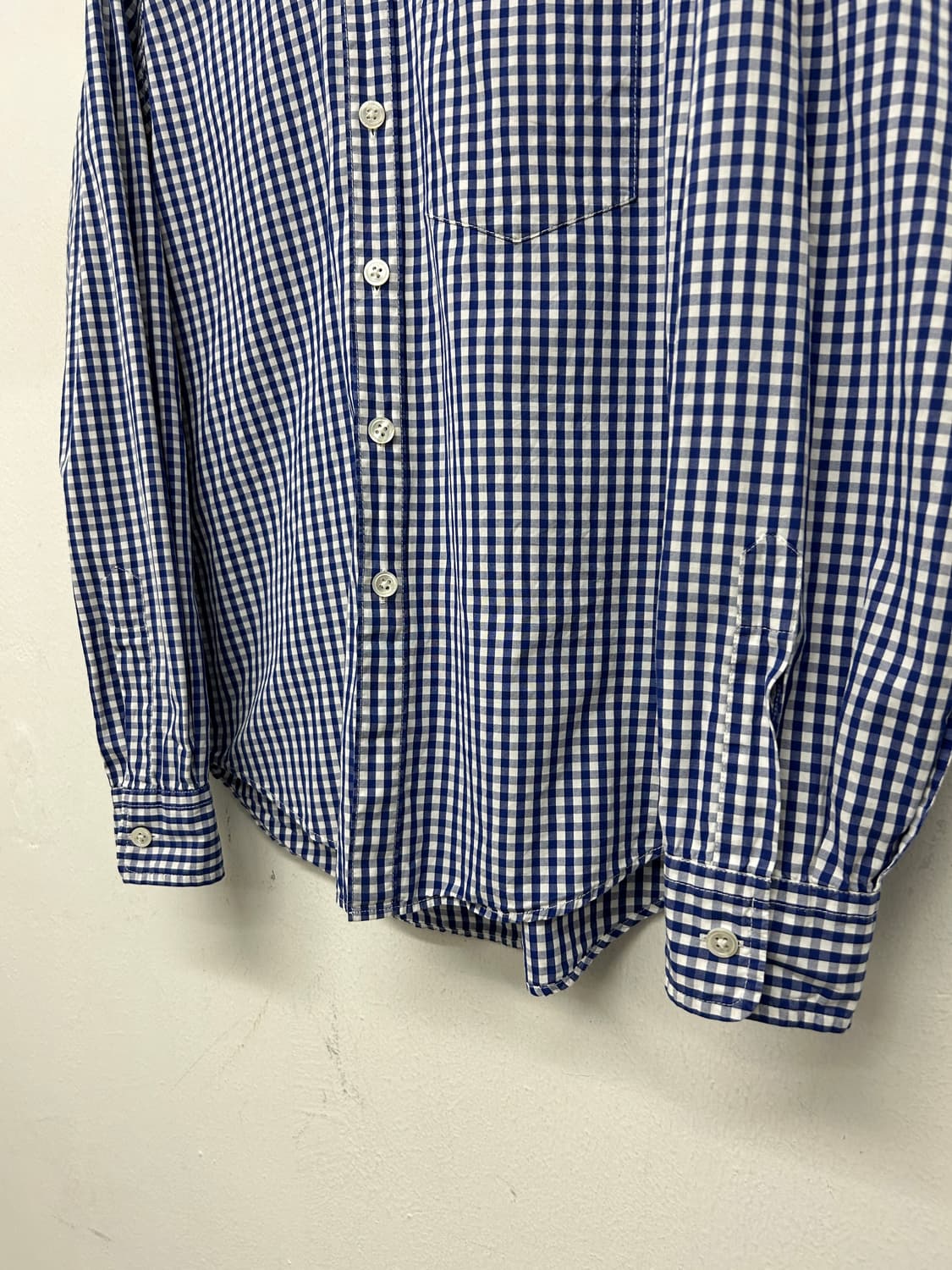 Steven Alan 깅엄 체크 셔츠 상품이미지4