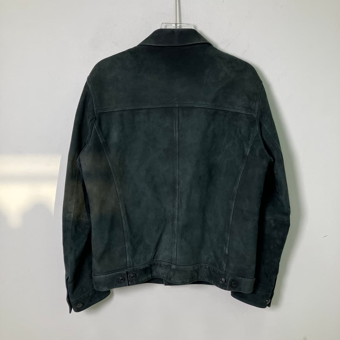 마시모두띠 스웨이드 트러커 자켓 M 상품이미지2