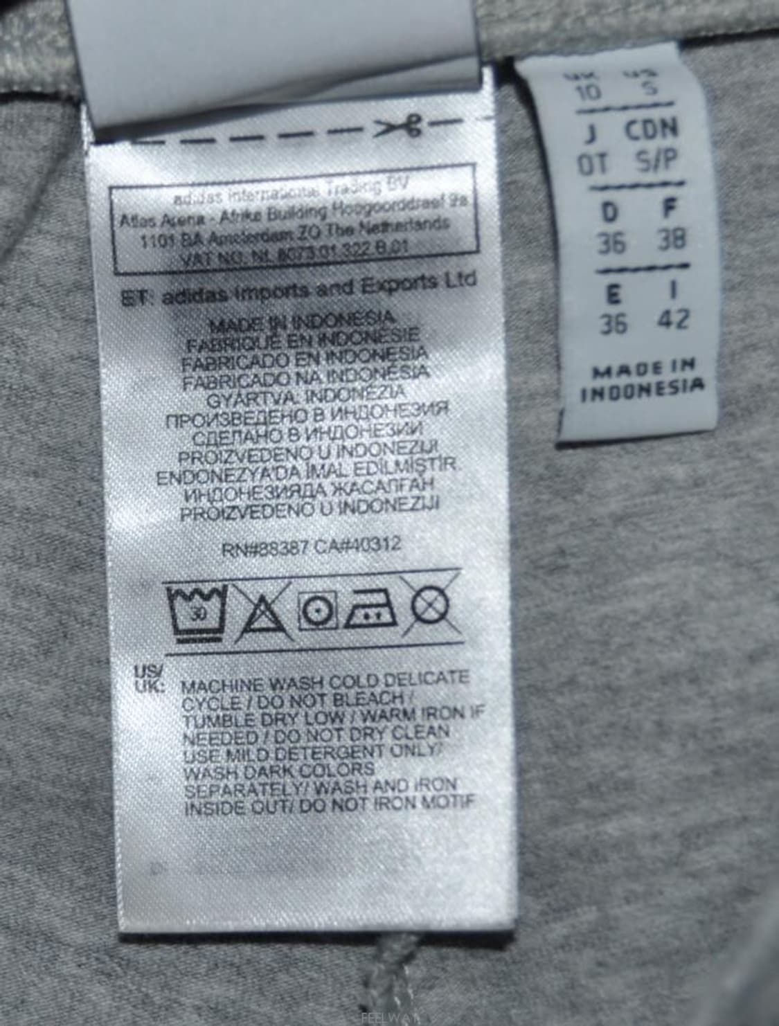 아디다스/여성레깅스팬츠(허리26) 상품이미지7