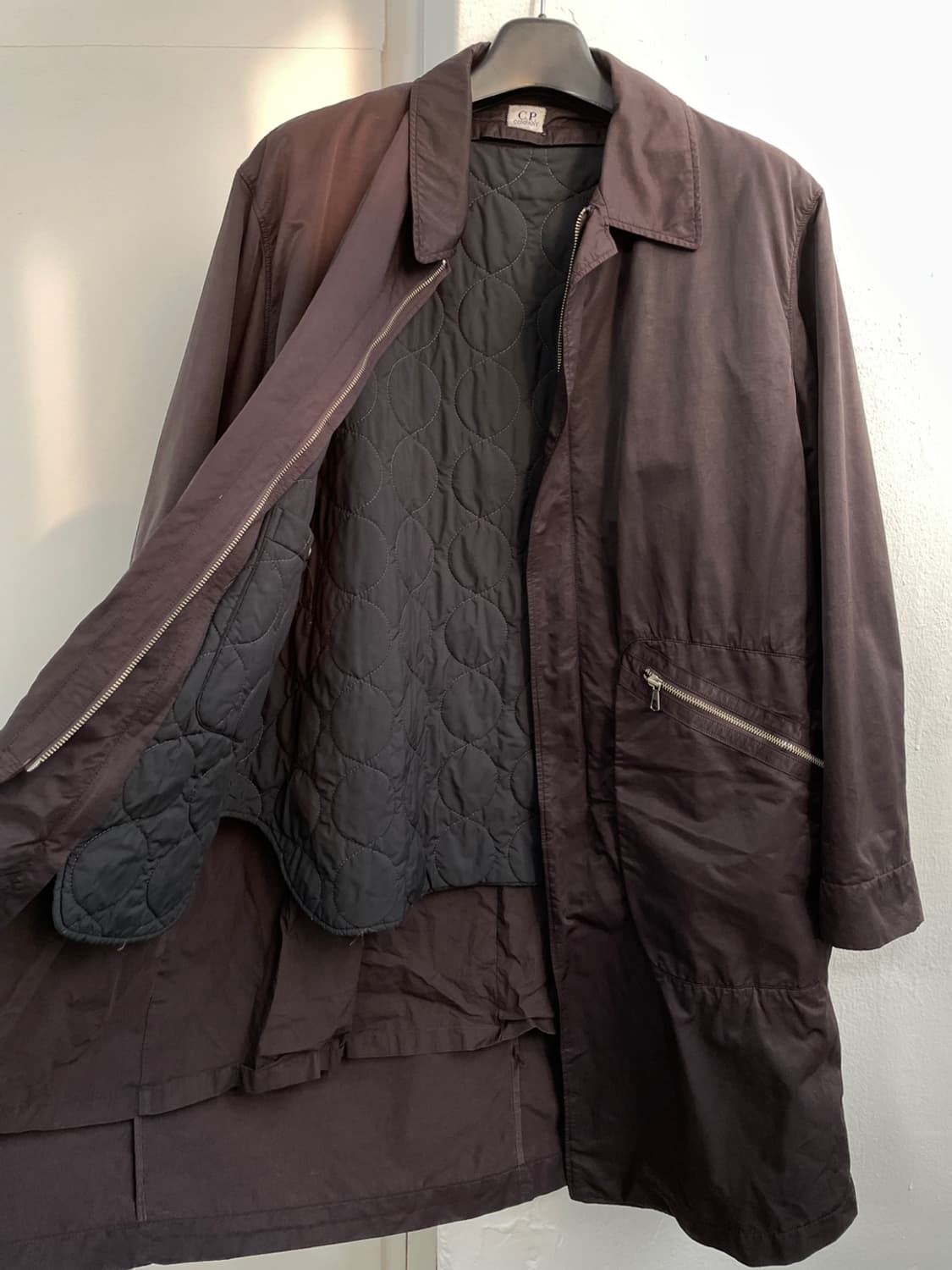 CP 컴퍼니 가먼츠 다이드 나일론 코트 상품이미지4