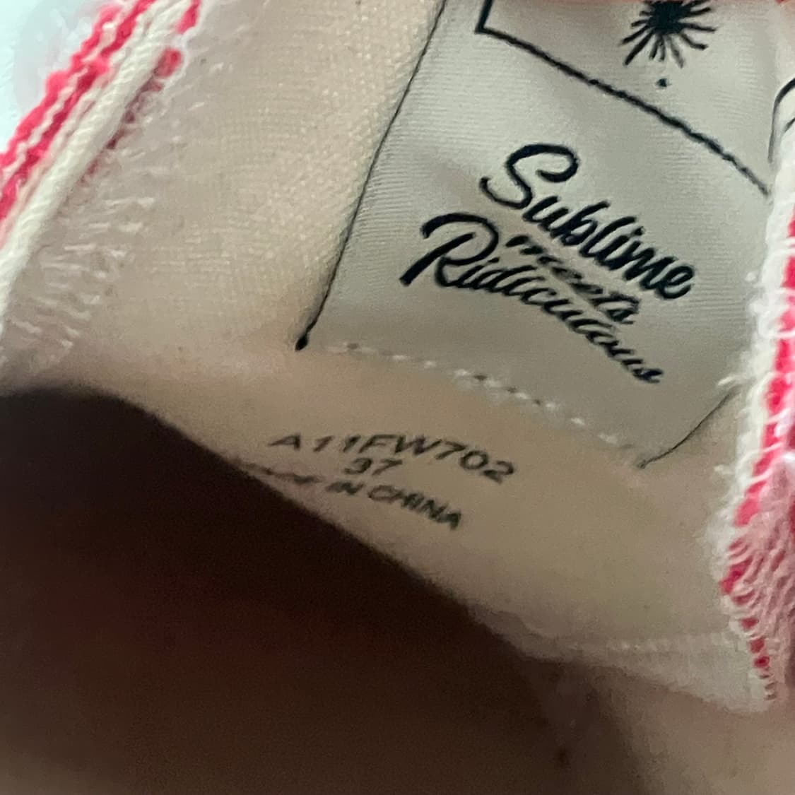 미하라 야스히로 피터슨 오리지널 솔 캔버스 로우 컷 스니커즈 240 상품이미지6