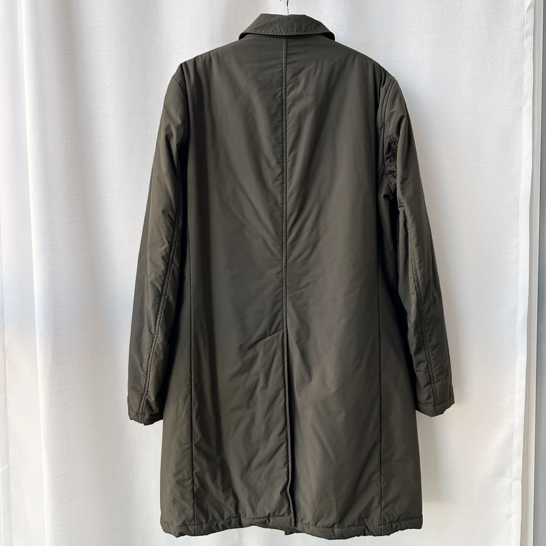 Herno 에르노 패디드 클래식 코트 카키 브라운 54 상품이미지7