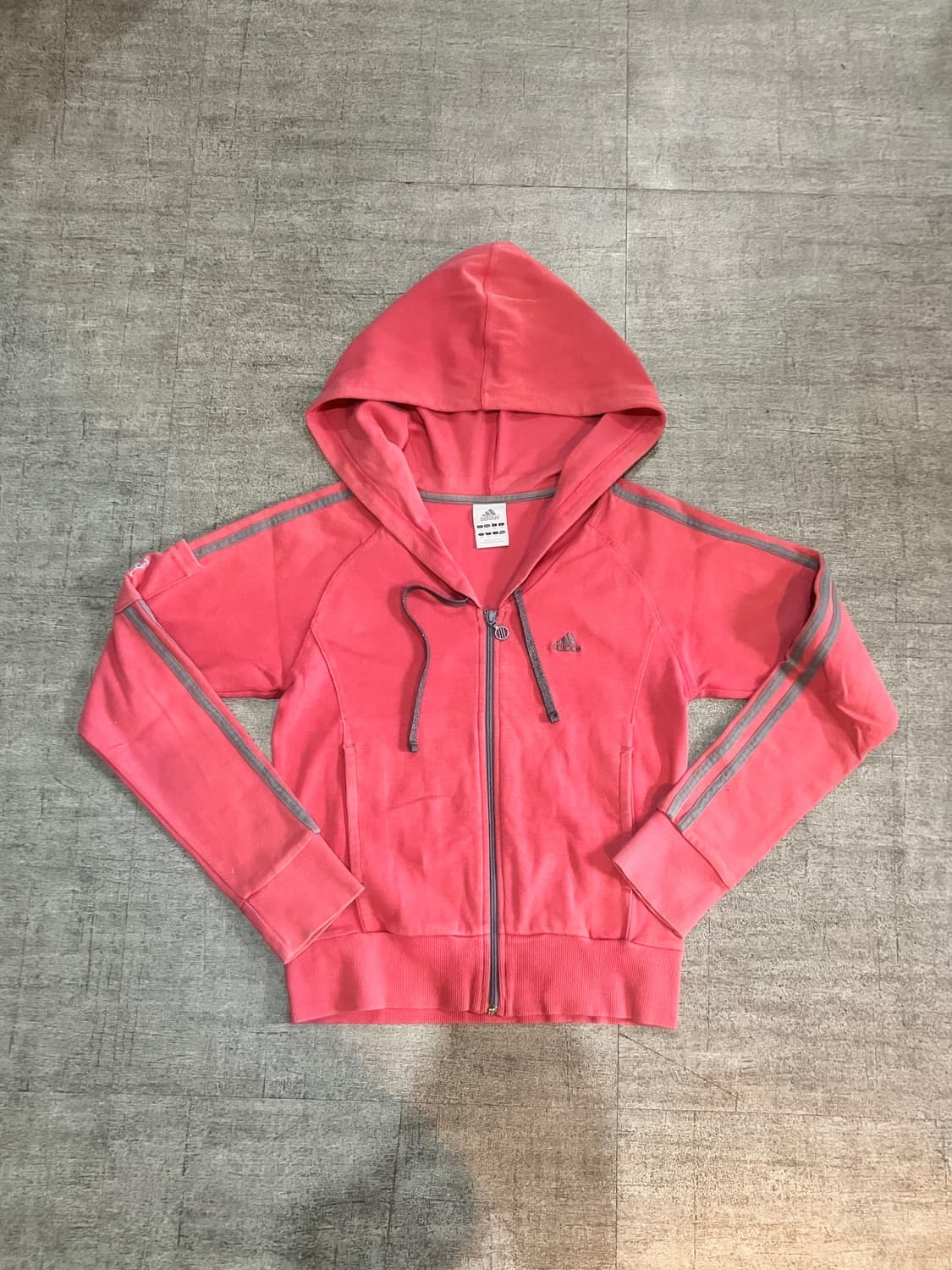 Adidas 아디다스 핀터깔y2k 사이드라인 후드집업 상품이미지1