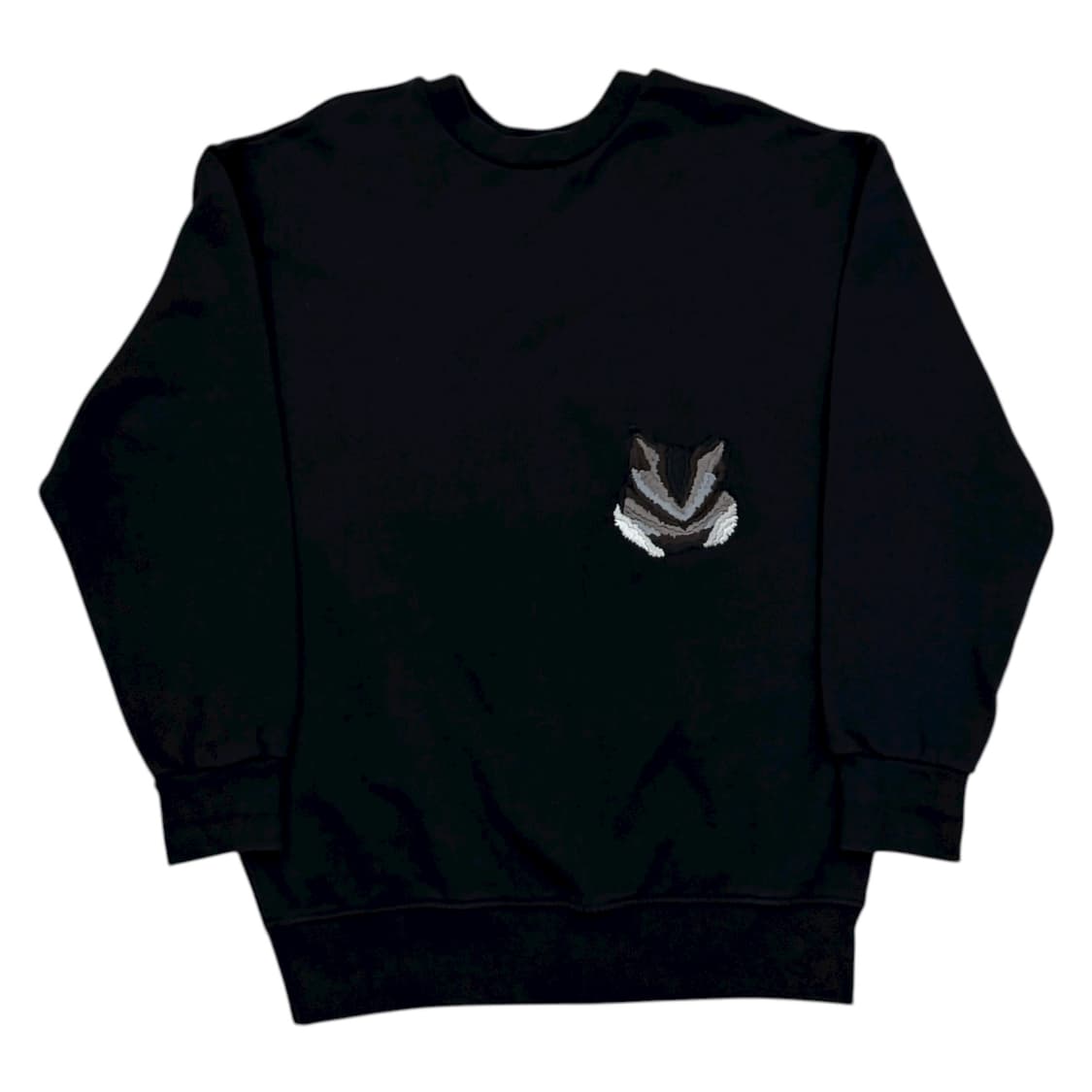 메종키츠네 빅 폭스헤드 스웻셔츠 맨투맨 블랙 3 상품이미지3