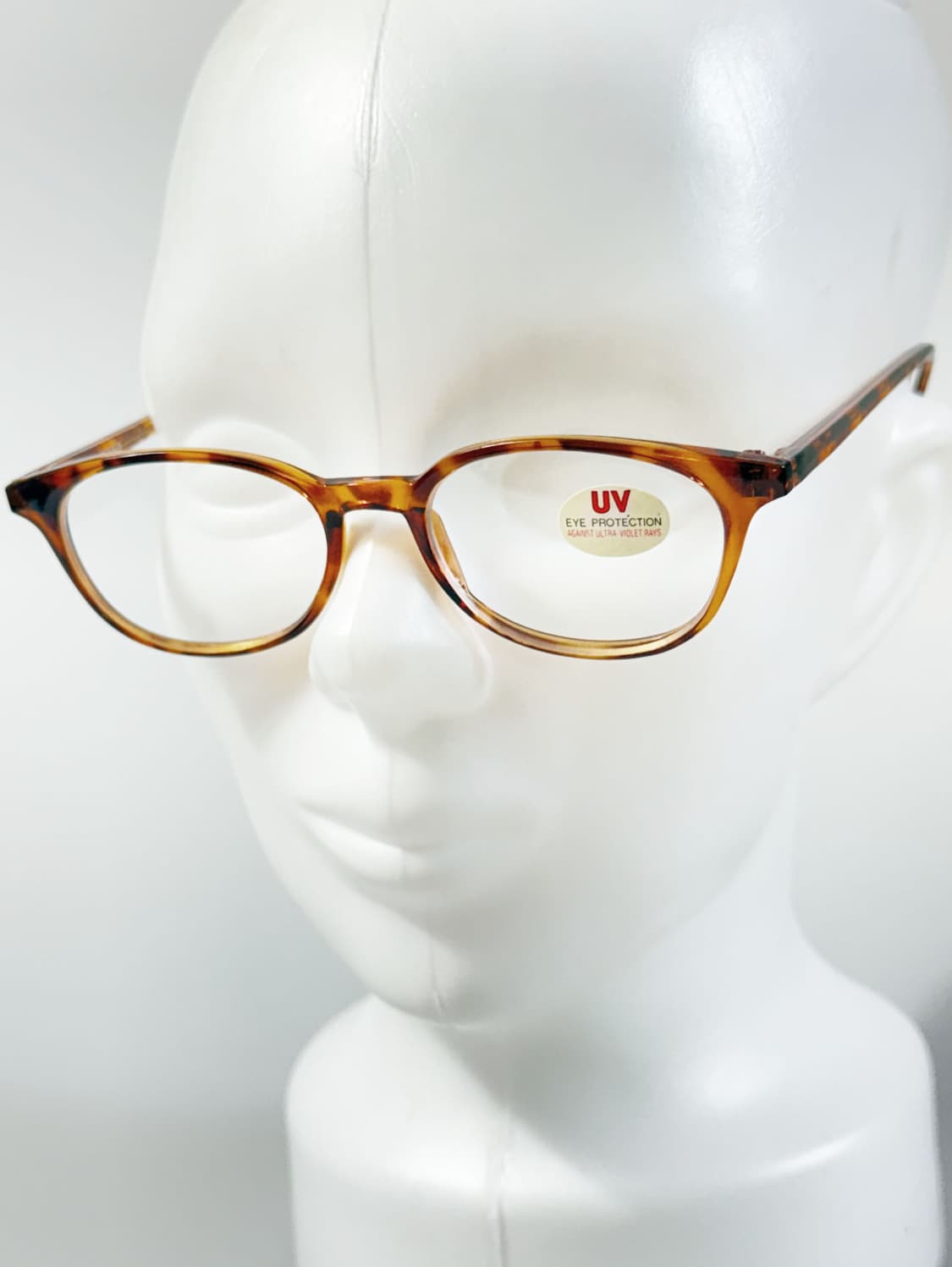 90s 앰버 토터스 웰링턴 스퀘어 뿔테 빈티지 안경 상품이미지8