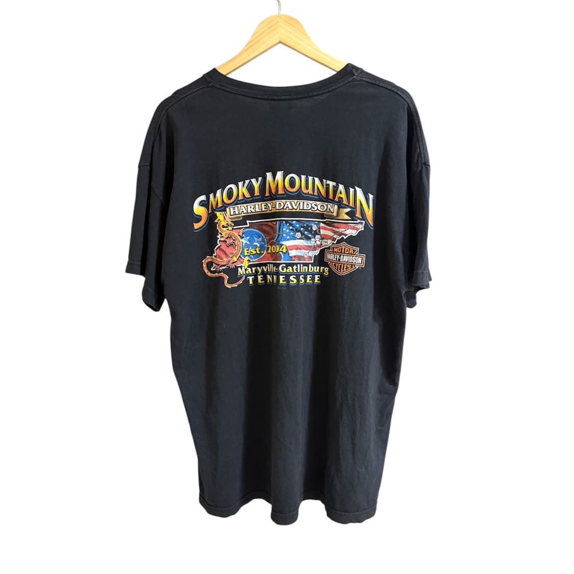 빈티지 할리데이비슨 “Got Asphalt?” 티셔츠 상품이미지3