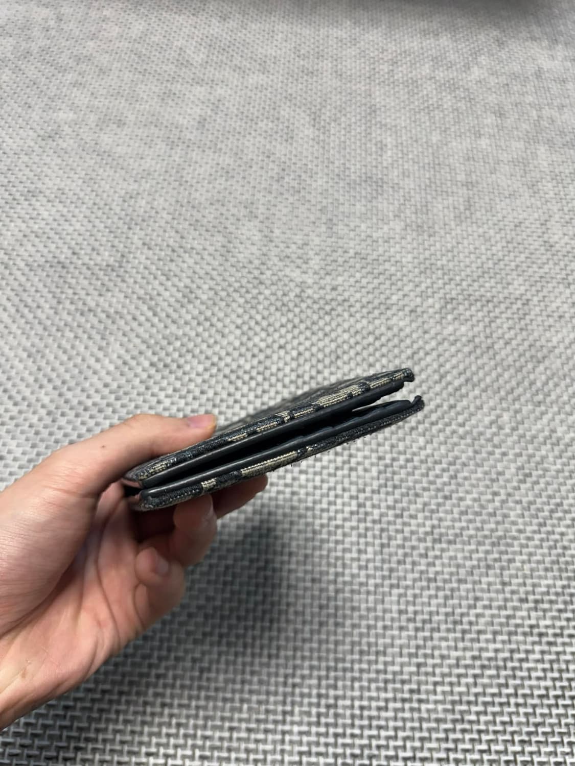 디올 오블리크 자카드 반지갑 상품이미지4