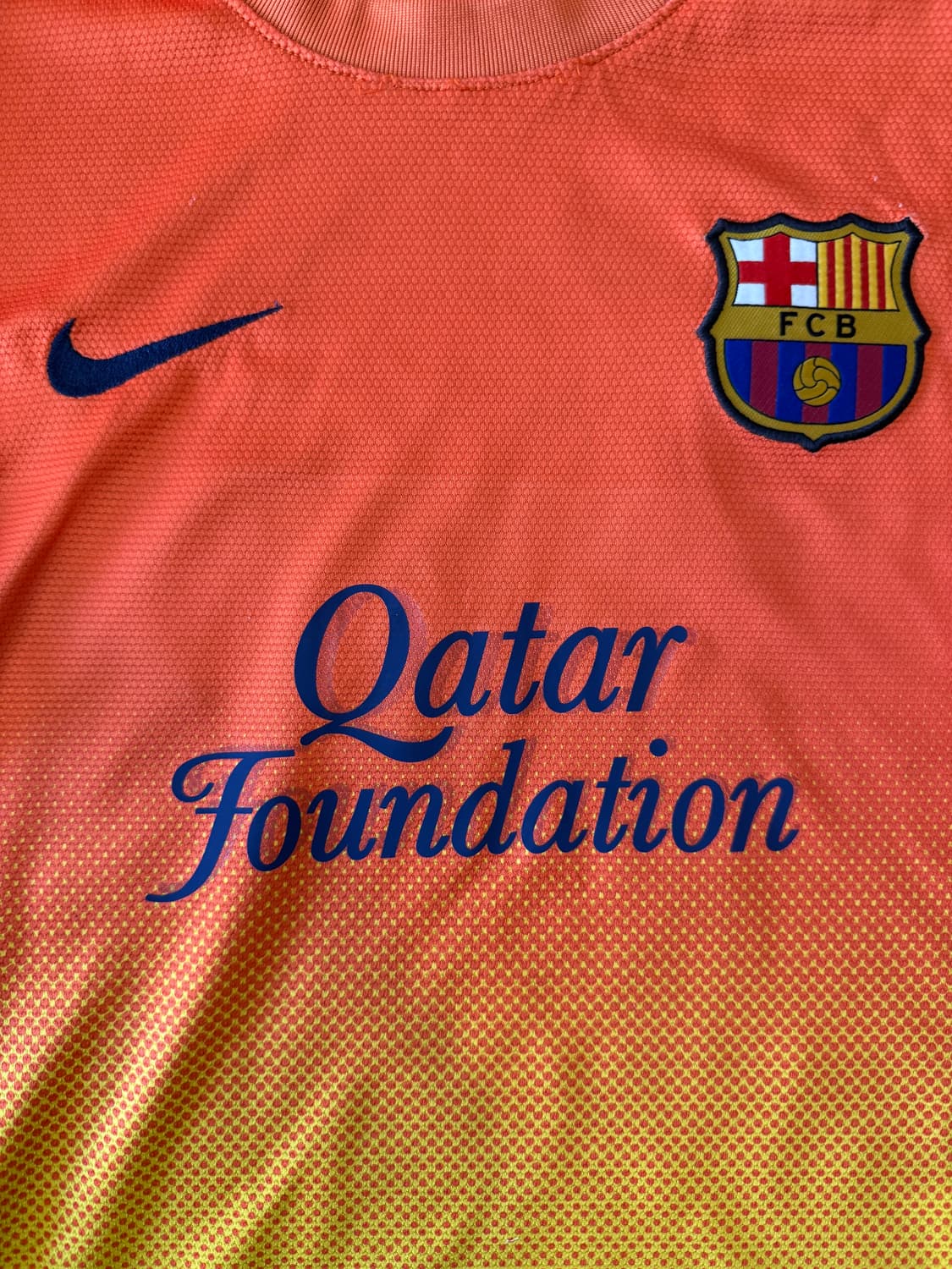 [M/100]12-13 바르셀로나 어웨이 메시 유니폼 478326-815 상품이미지3