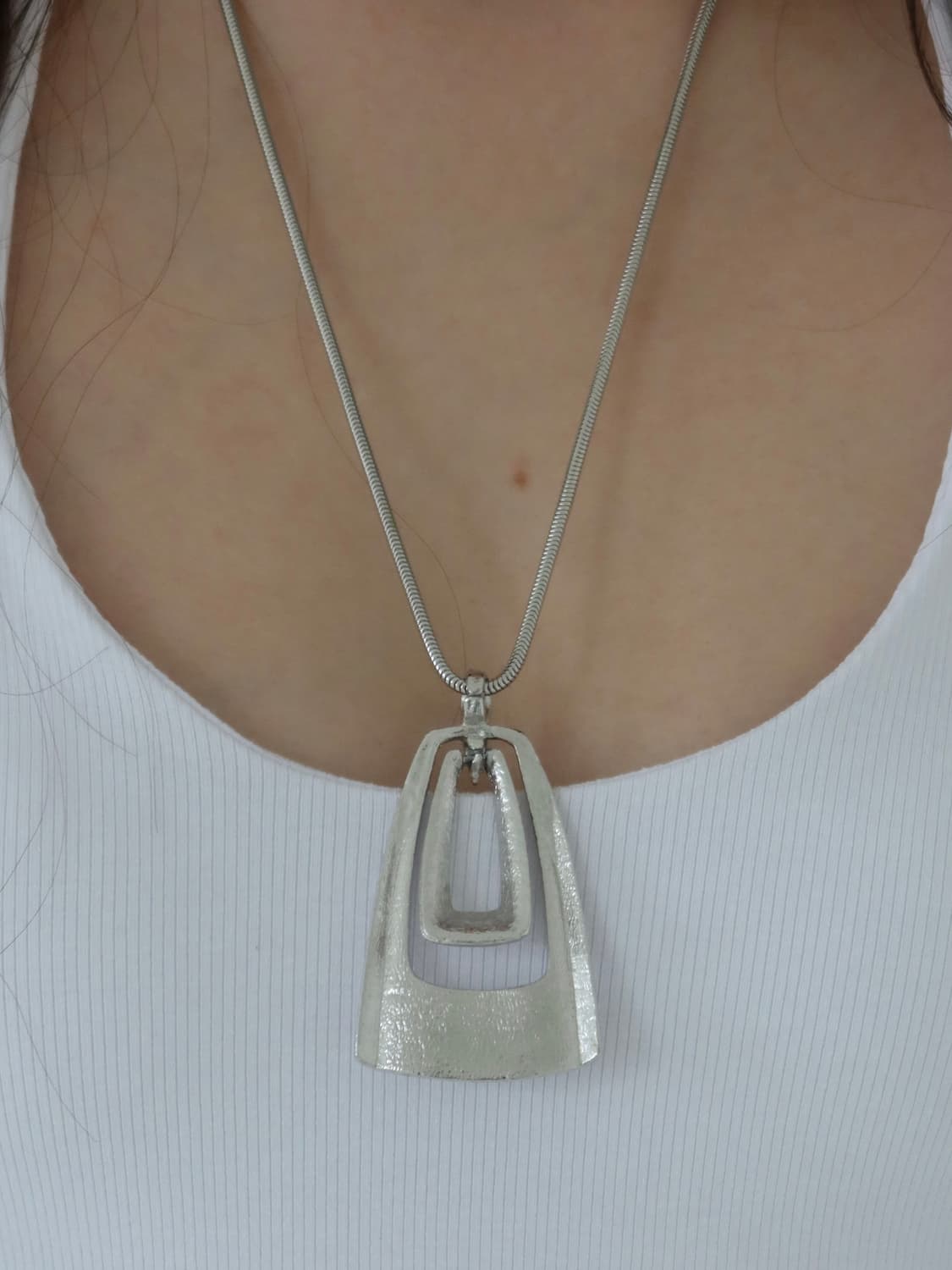 square pendant necklace 상품이미지1