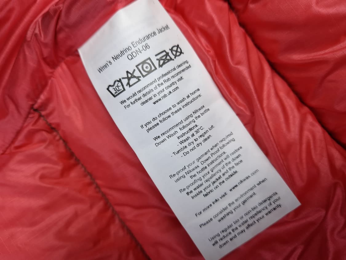 새제품 오리지날 랩 Rab 뉴트리노 엔듀런스 패딩 상품이미지5