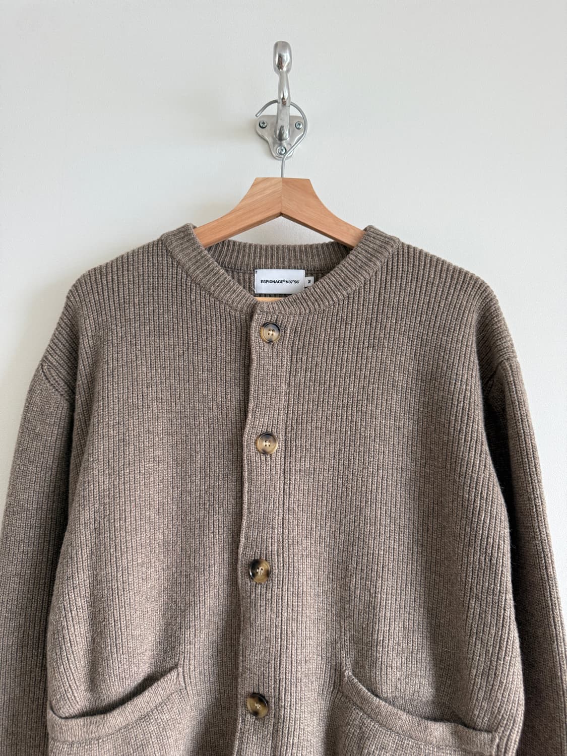 에스피오나지(ESPIONAGE) 울 블렌드 가디건 상품이미지2