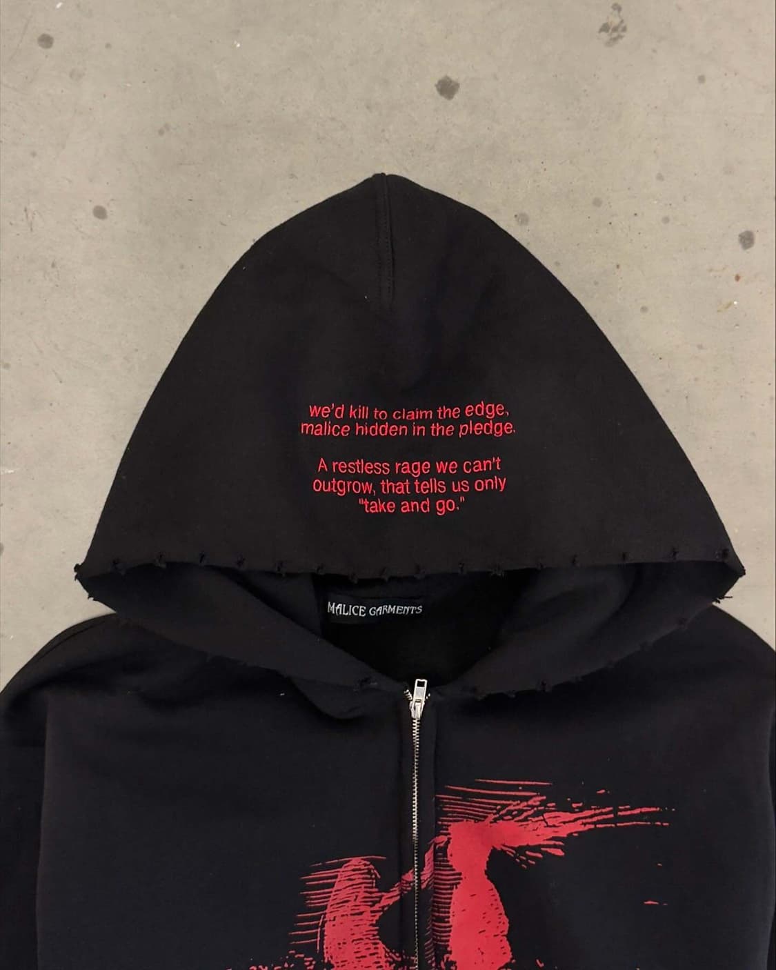 디스트로이드 후드집업 상품이미지2