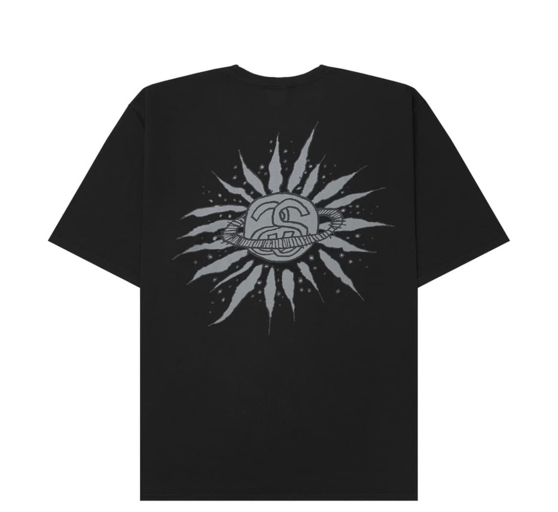 스투시 룩 비욘드 피그먼트 다이드 티셔츠 블랙 상품이미지2