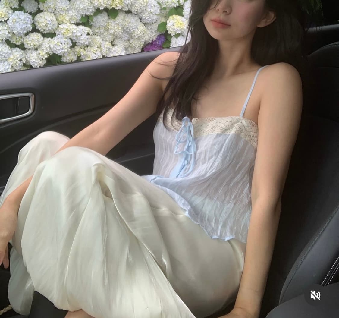 자라 로맨틱 스트랩 탑_XS사이즈 3666 106 상품이미지2