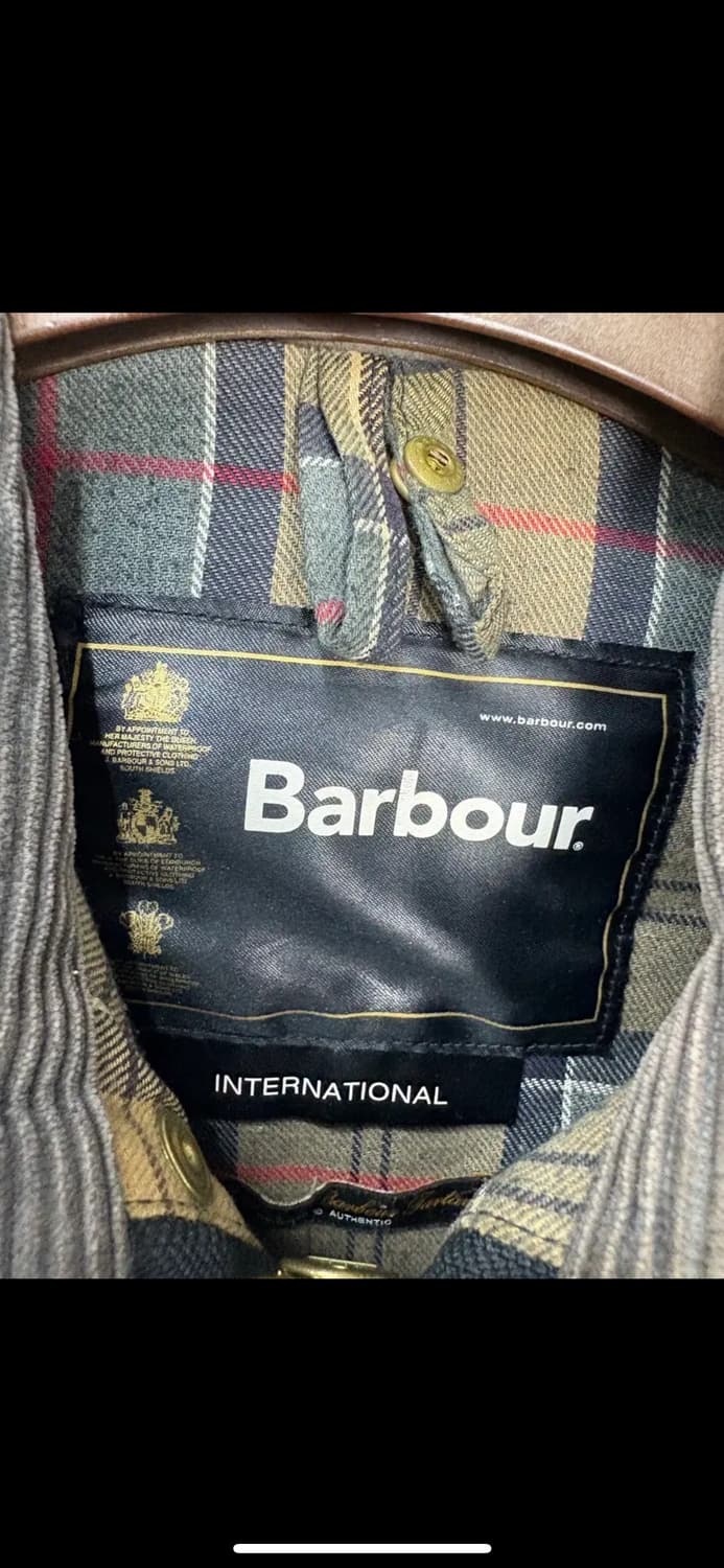 바버 인터내셔널 오리지널 왁스 자켓 H1784 상품이미지7