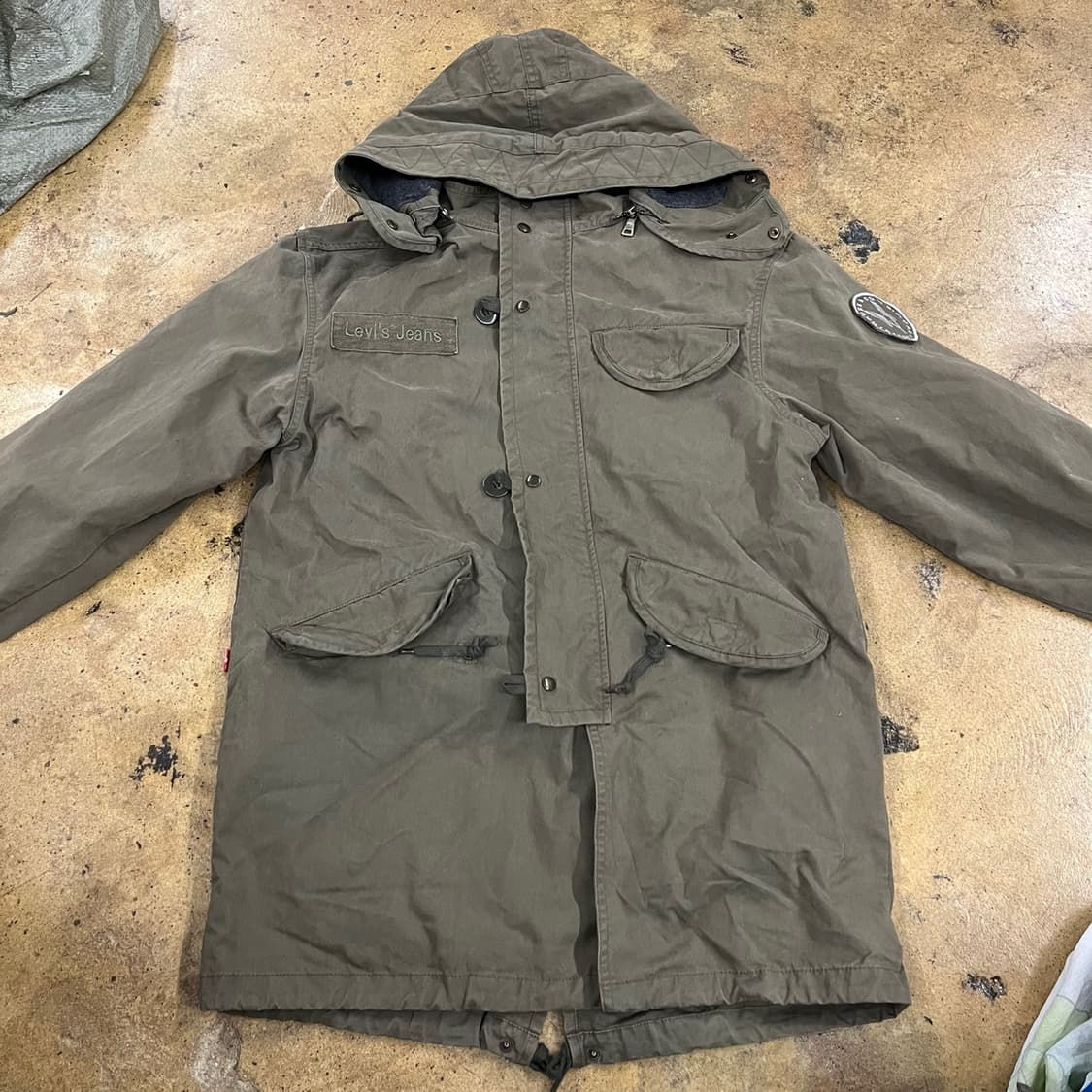 [정품/L] 리바이스 M65 복각필드 자켓 b14 상품이미지3