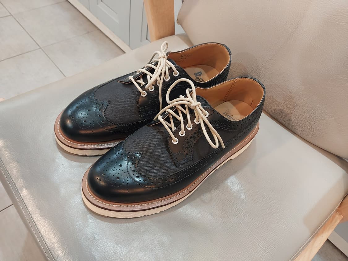 닥터마틴 알프레드 옥스포드 윙팁 네이비 250mm (UK6, US7) 상품이미지9