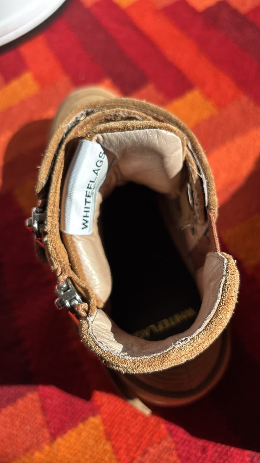 White Flags Bandanna Biker Boots 상품이미지7