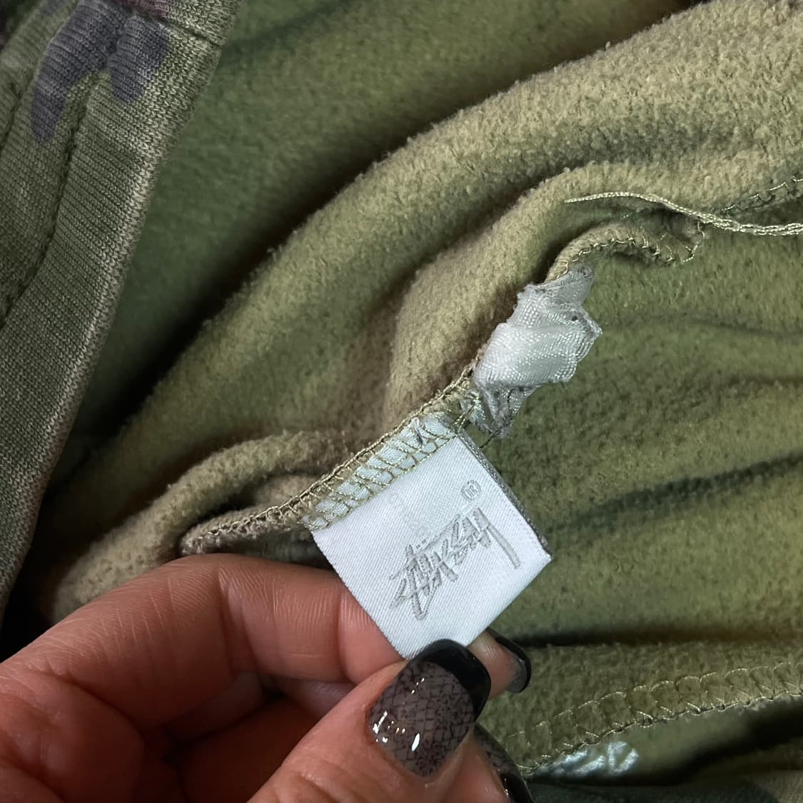 STÜSSY 스투시 카모 조거 스웻팬츠  상품이미지7