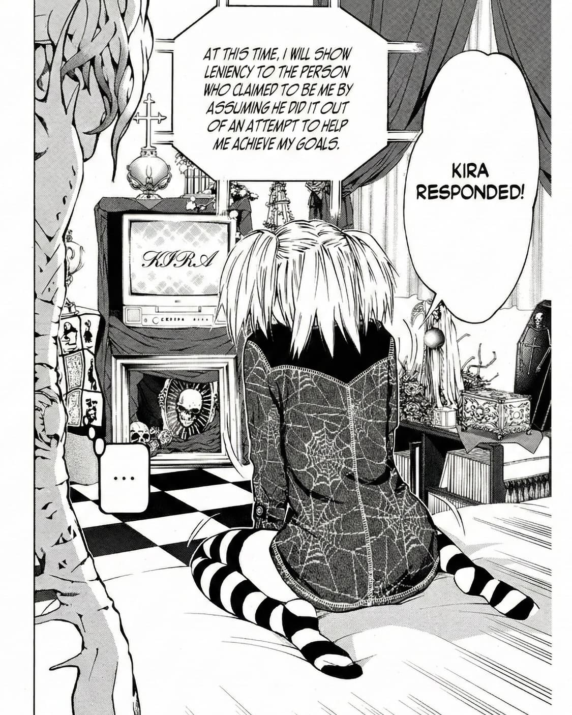 2000s Ozz On Spider Web Knit Shirt 상품이미지6