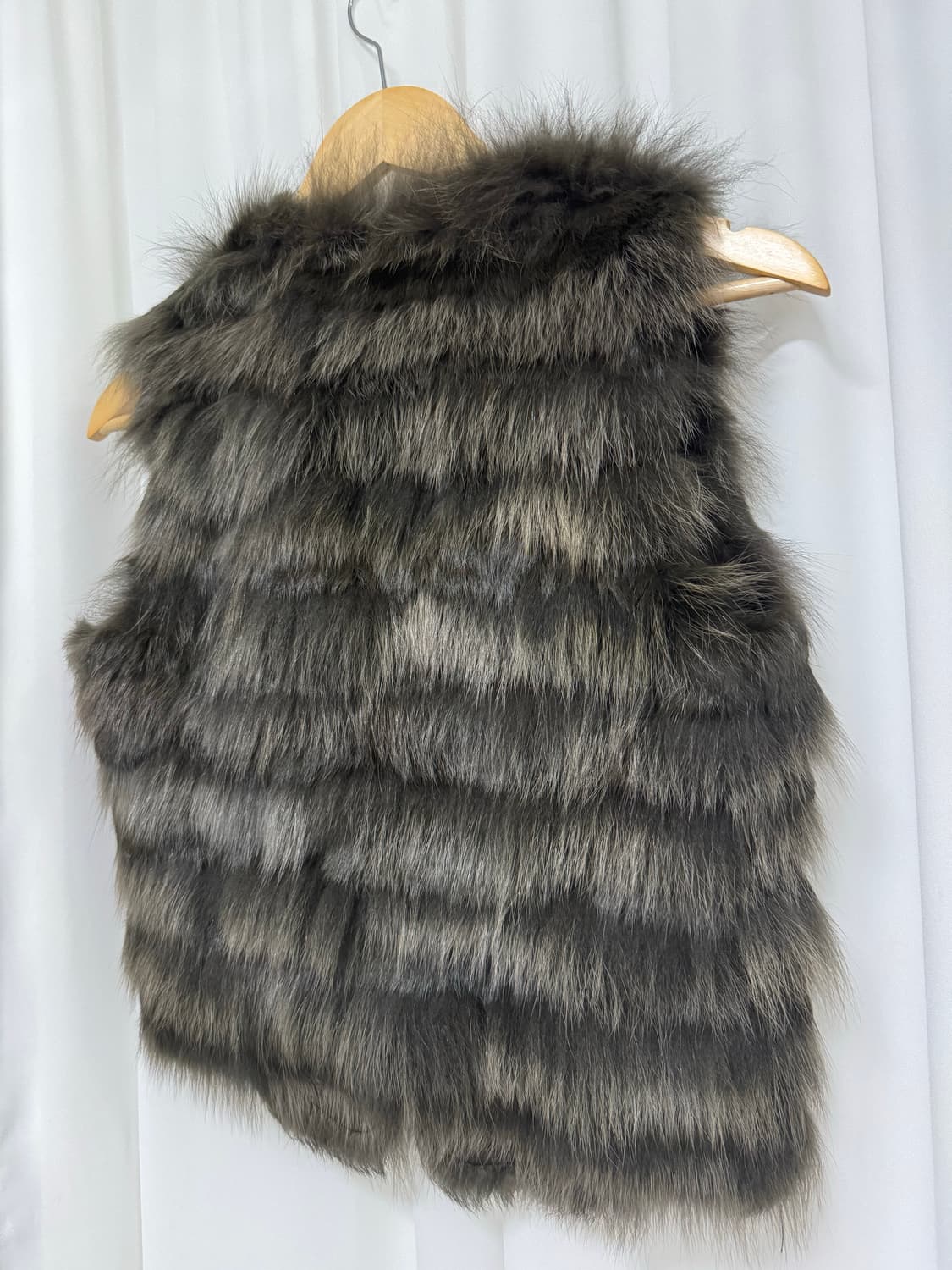 ab.f.z 폭스퍼 토끼털 베스트 상품이미지6