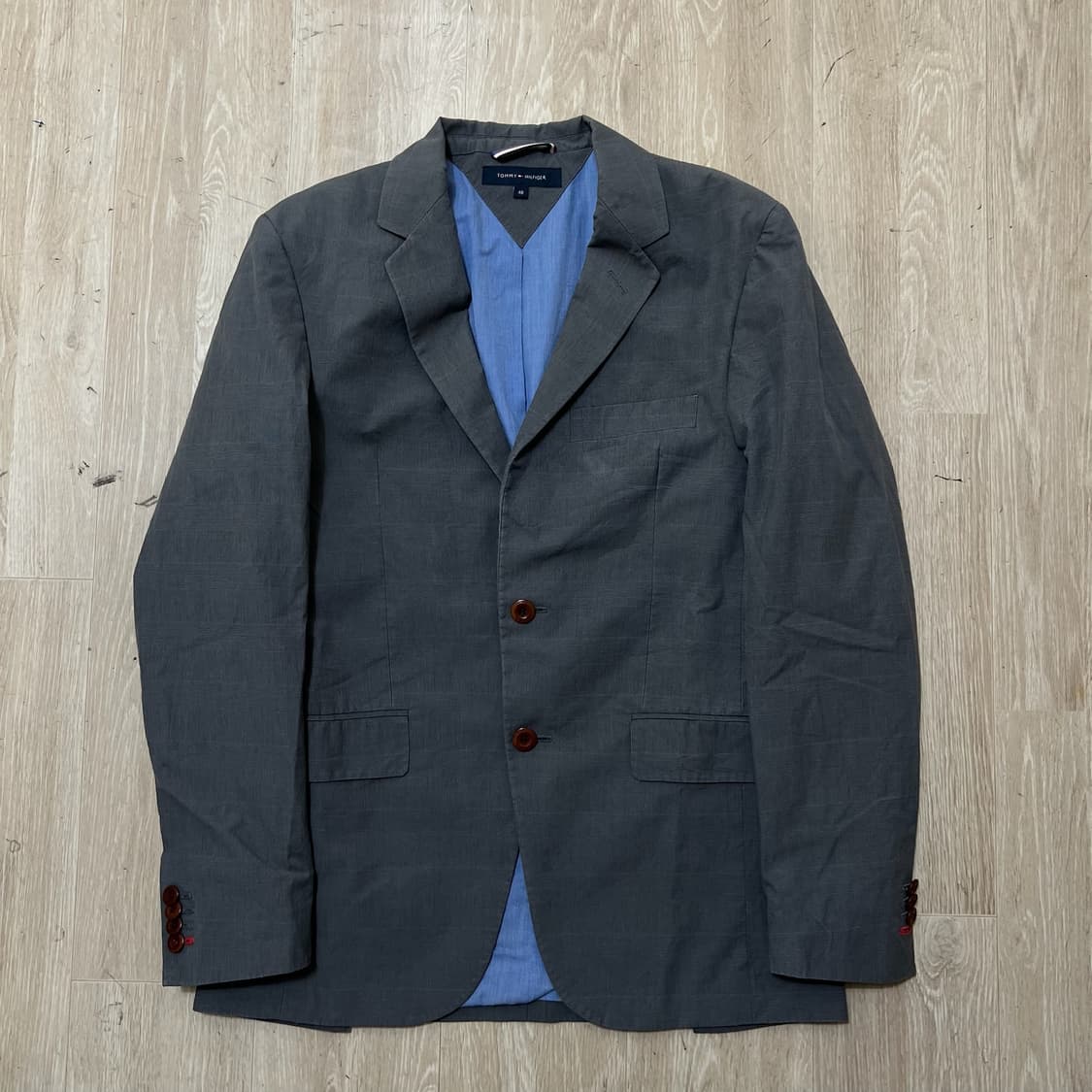 타미힐피거 남성 싱글 블레이저 정장 자켓 S/90  상품이미지1