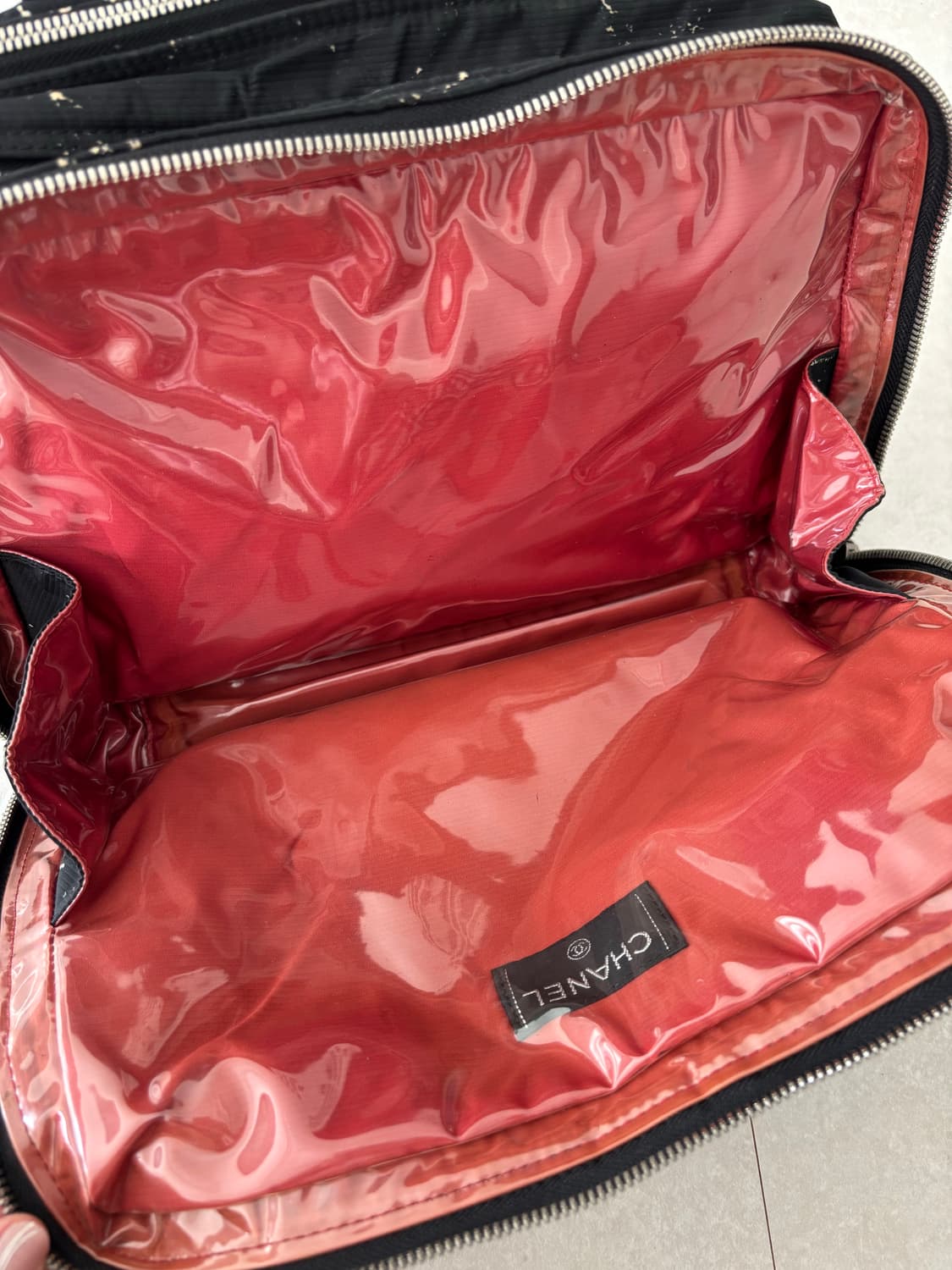 정품 샤넬 트래블 코스매틱 토트백 6번대 상품이미지7