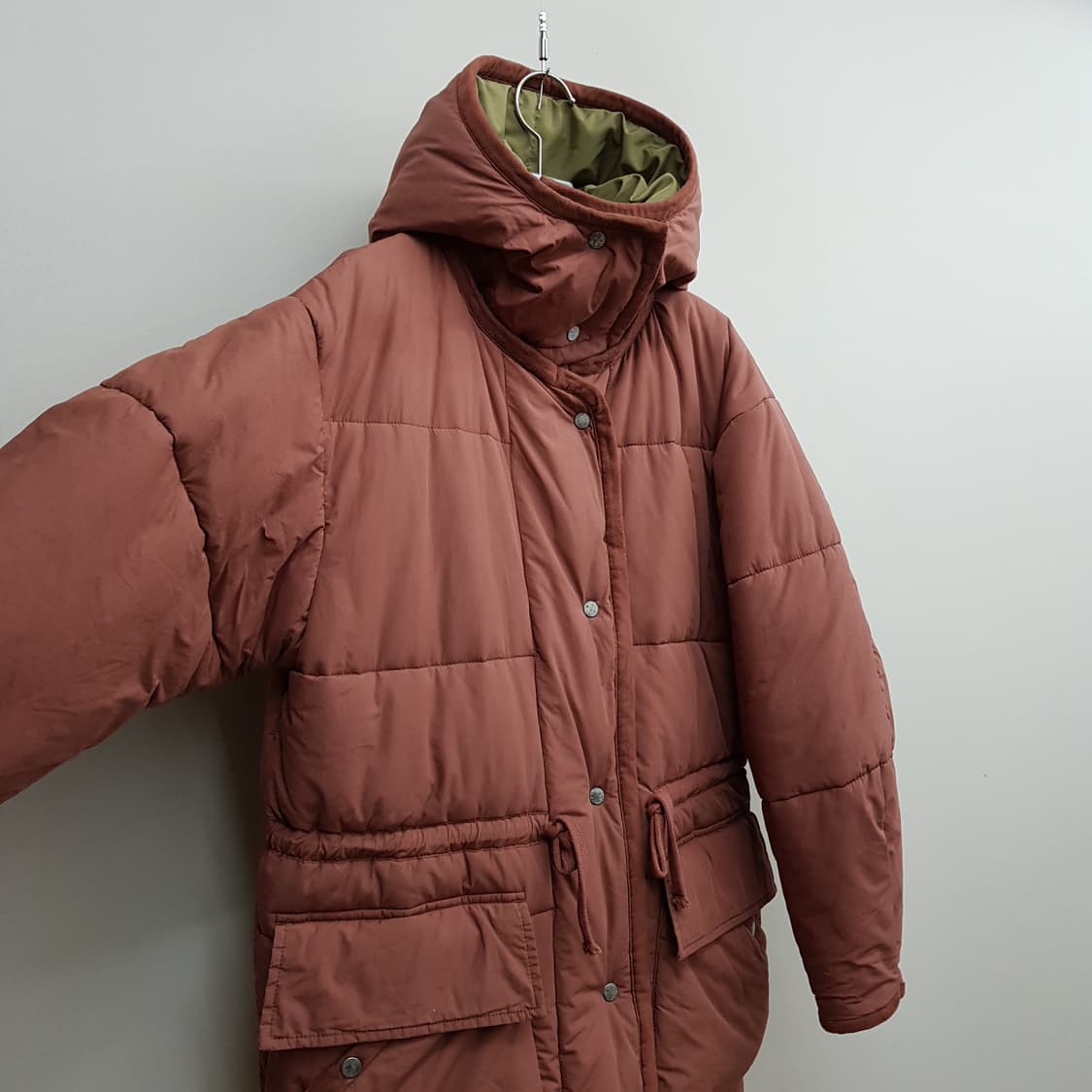 이자벨마랑 테라코타 벨티드 후드 패딩  36사이즈 상품이미지4