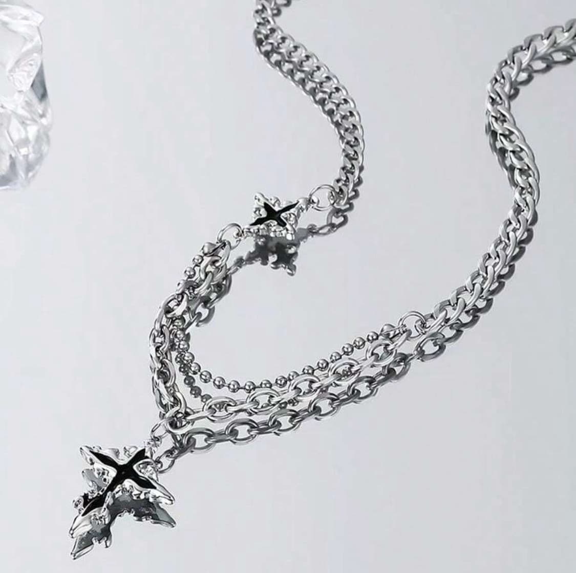 BLADE CROSS NECKLACE 상품이미지3