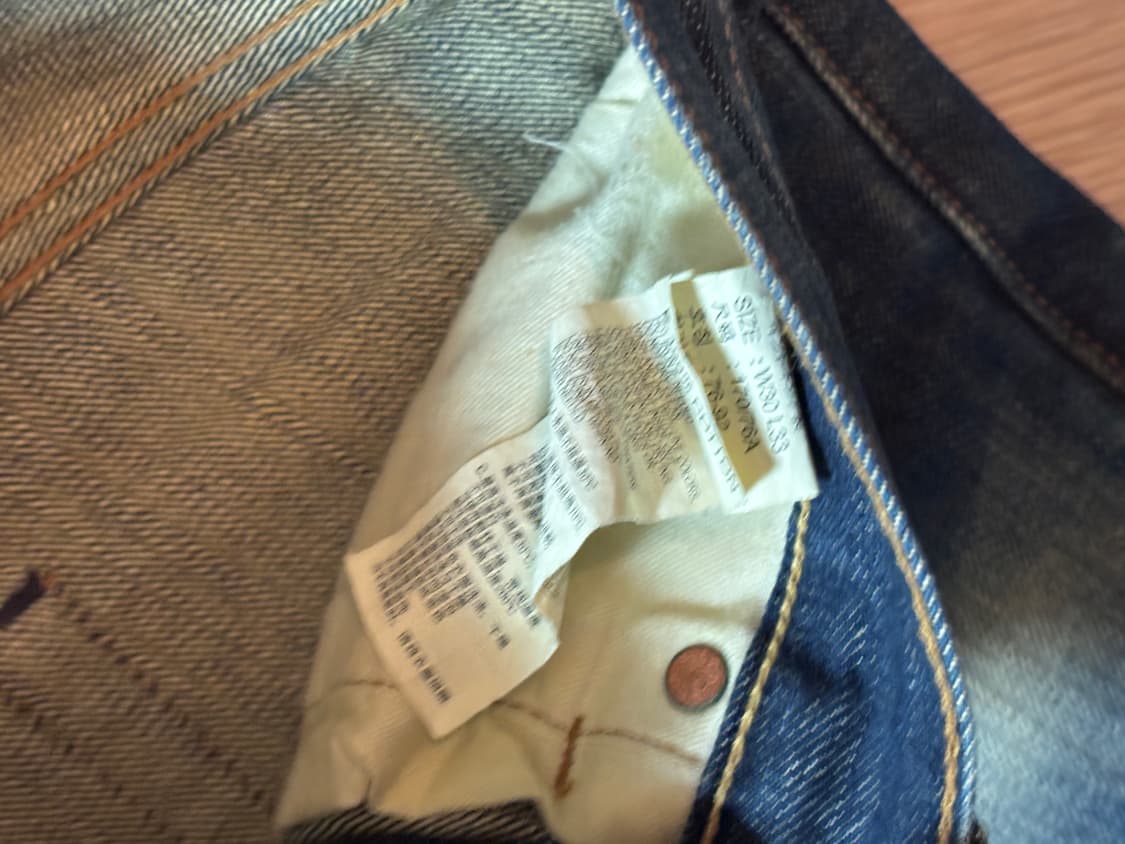 리바이스 505 슬림 스트레이트 청바지 30 33 상품이미지5