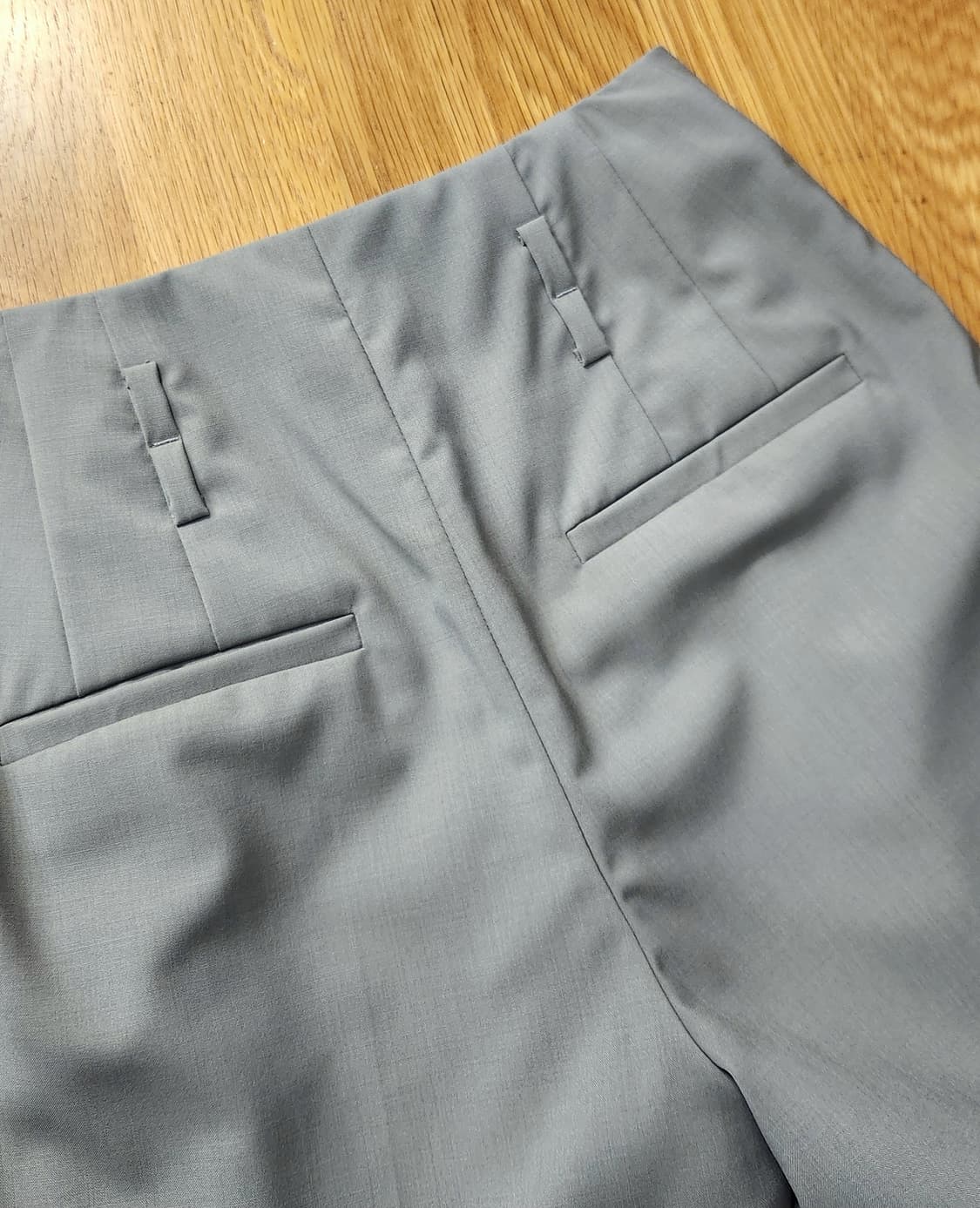 (새상품)한섬 타임 핀턱슬랙스 상품이미지5