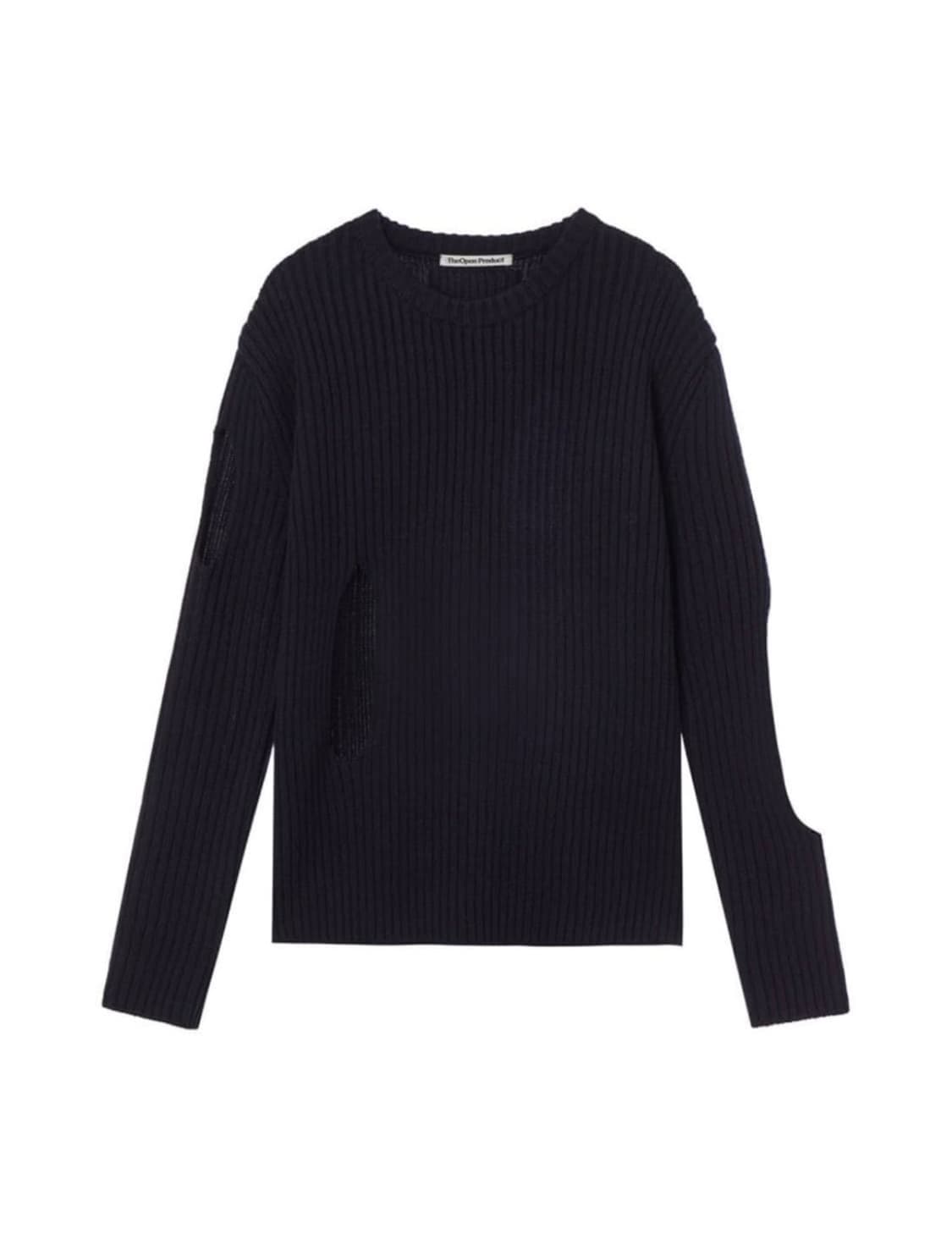 더오픈프로덕트 컷아웃니트 네이비 상품이미지2