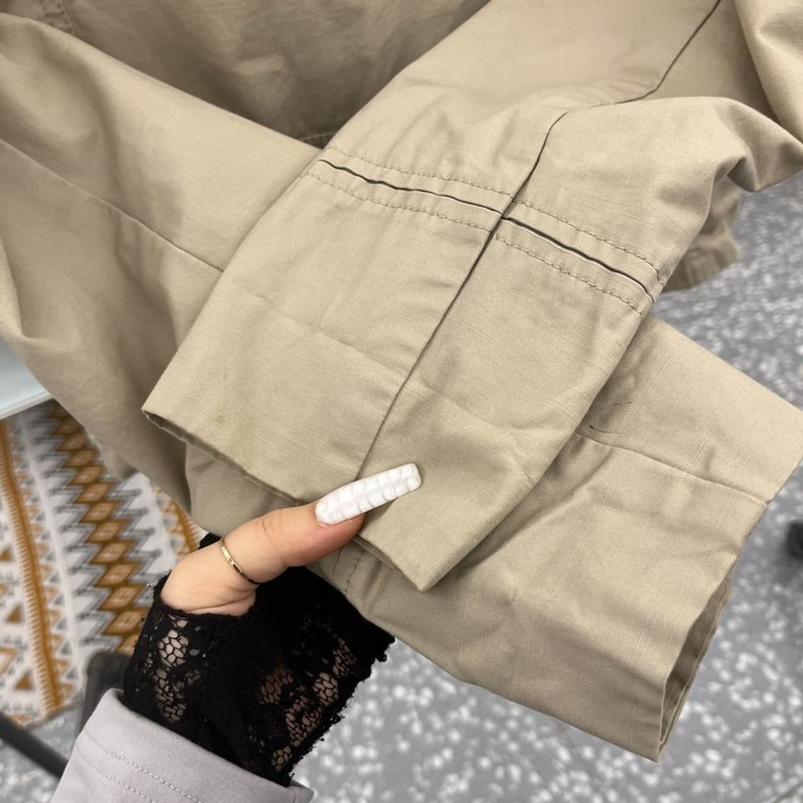 리바이스 빈티지 벨티드 밀리터리 사파리 워크 야상자켓 L C10945 상품이미지8