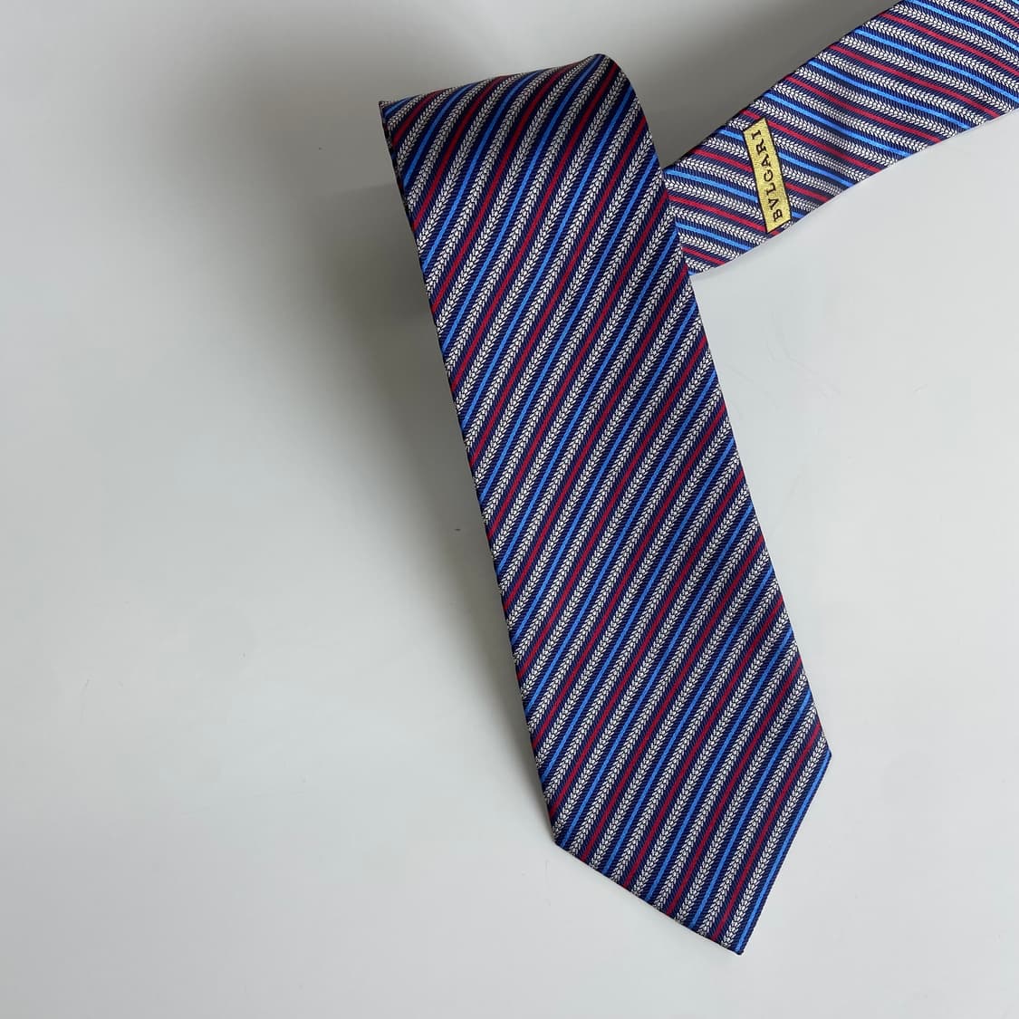 불가리(Bvlgari) 정품 명품넥타이 8.2cm 상품이미지4