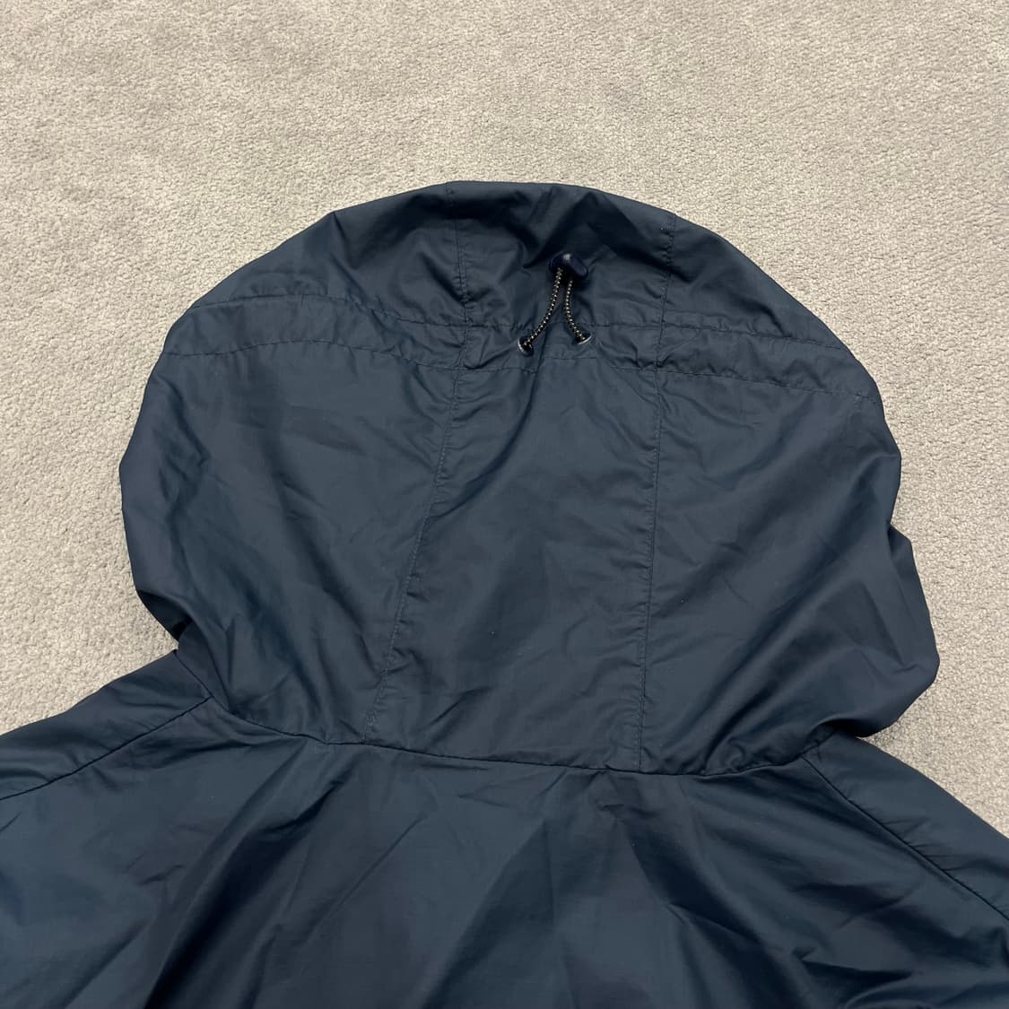 105 나이키 바람막이 후드집업 네이비/형광 상품이미지5