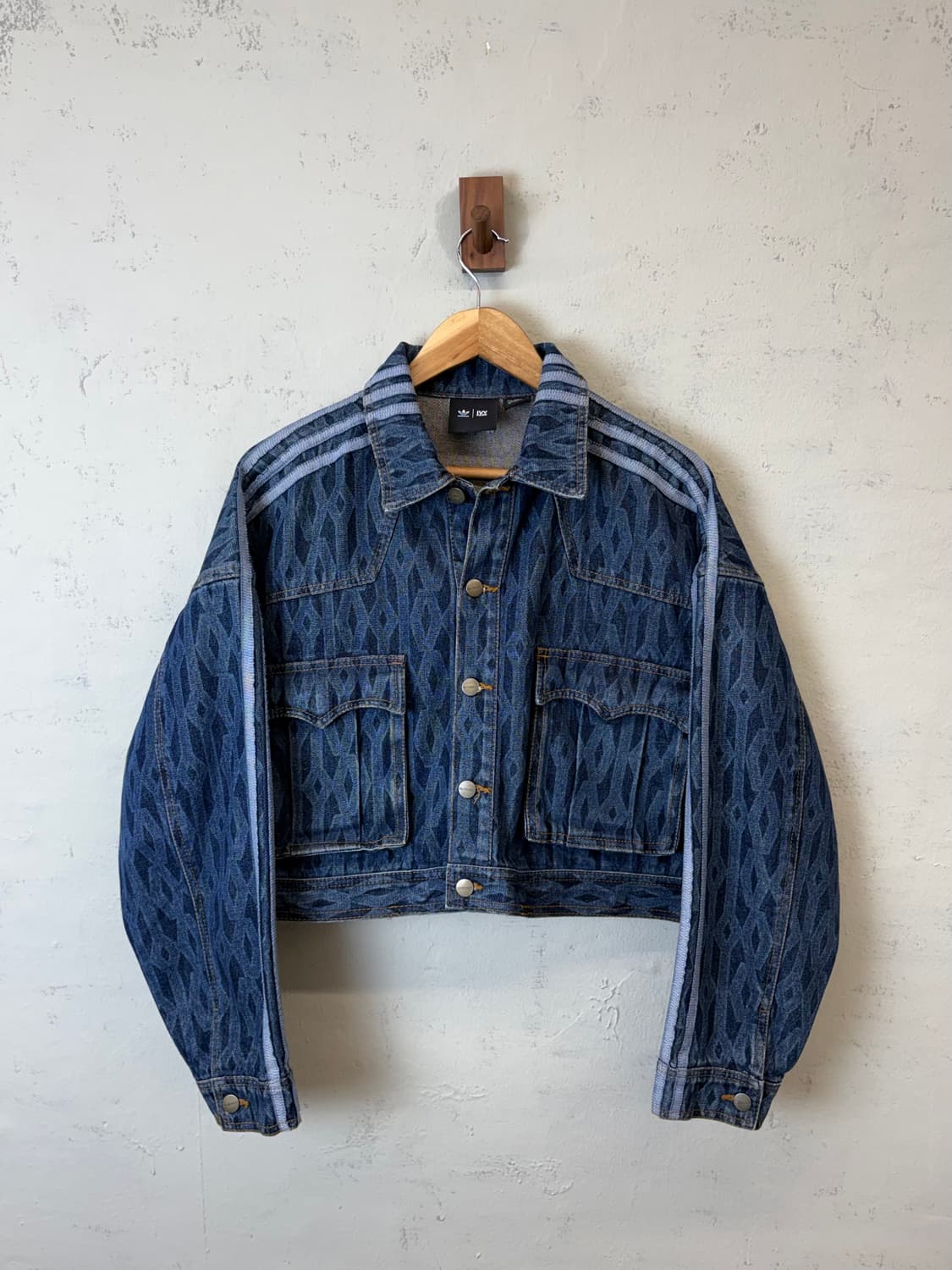 아디다스 X IVY PARK 모노그램 데님 트랙 자켓 셋업 상품이미지2