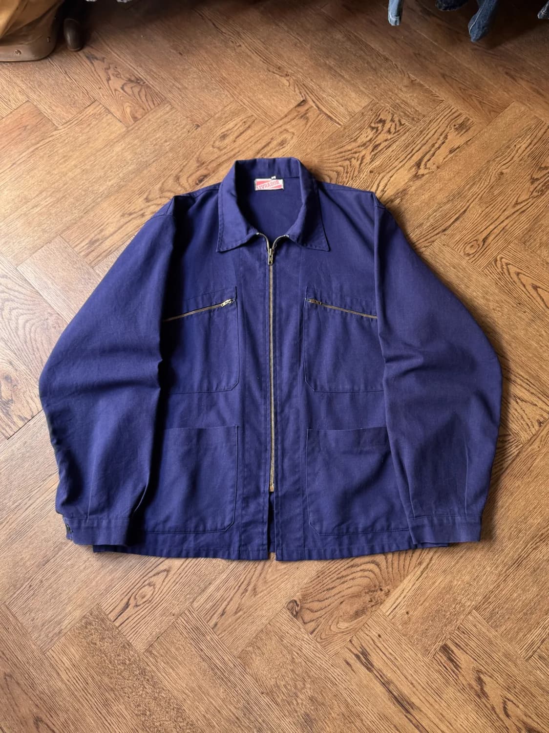 [L]60's LIVRADOR 메카닉 프렌치 워크 자켓 상품이미지1