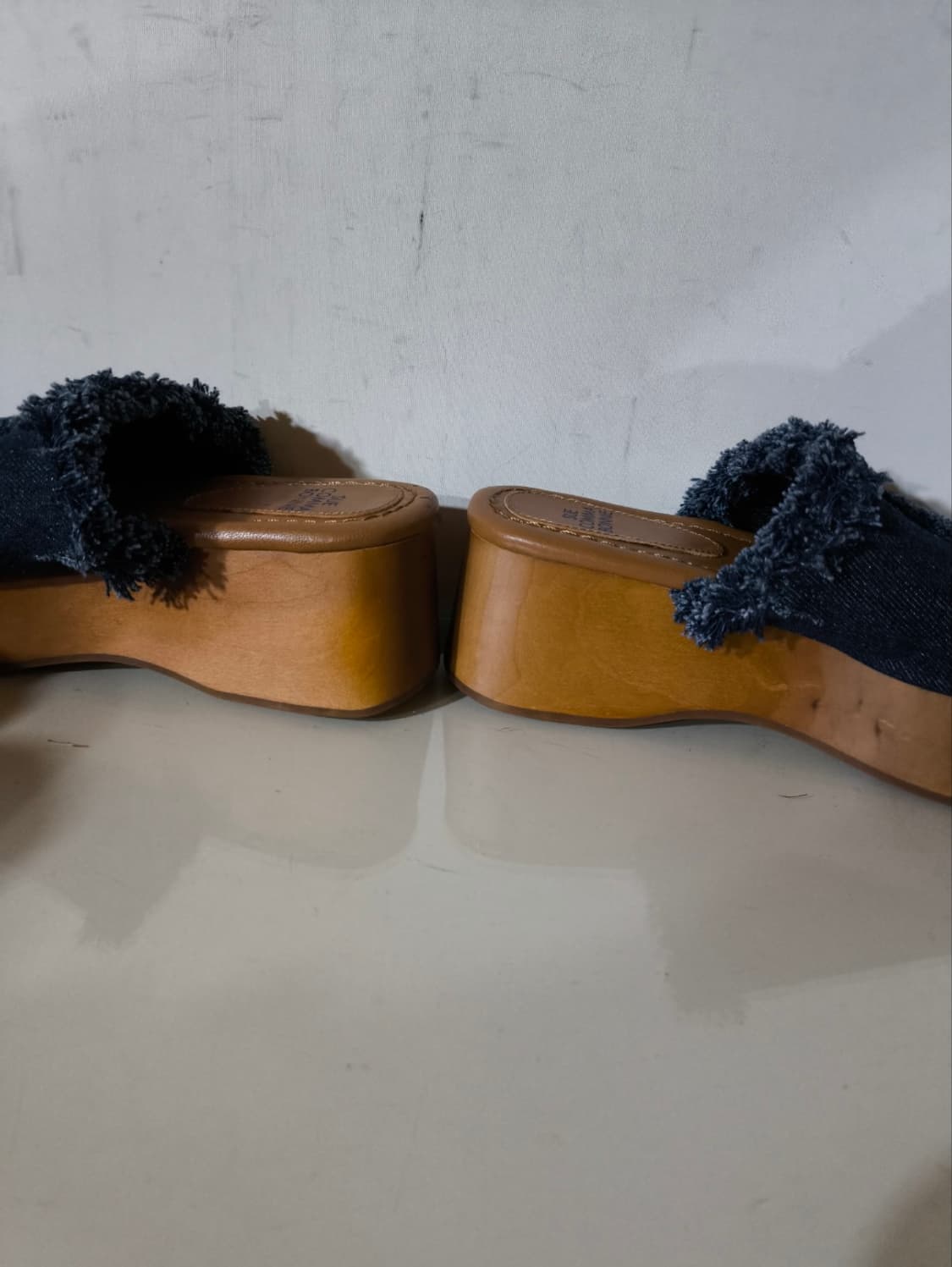 36 230mm 슈콤마보니 데님 슬리퍼 상품이미지6