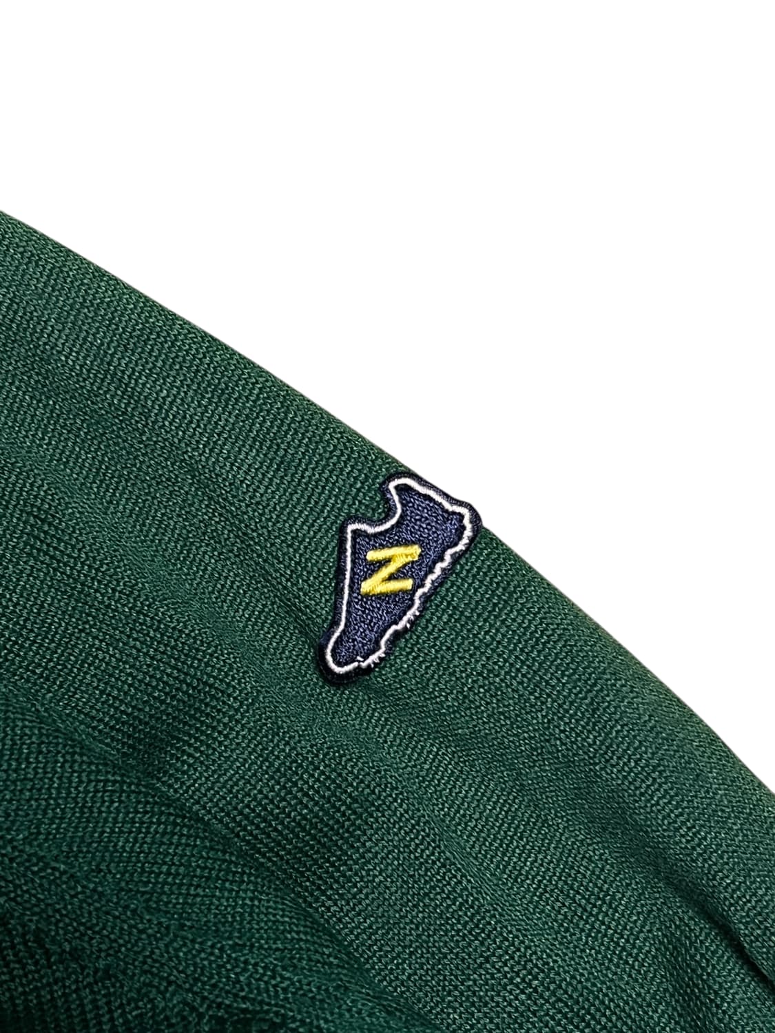 뉴발란스 골프 일본 울혼방 빅로고 니트 6 그린 상품이미지3