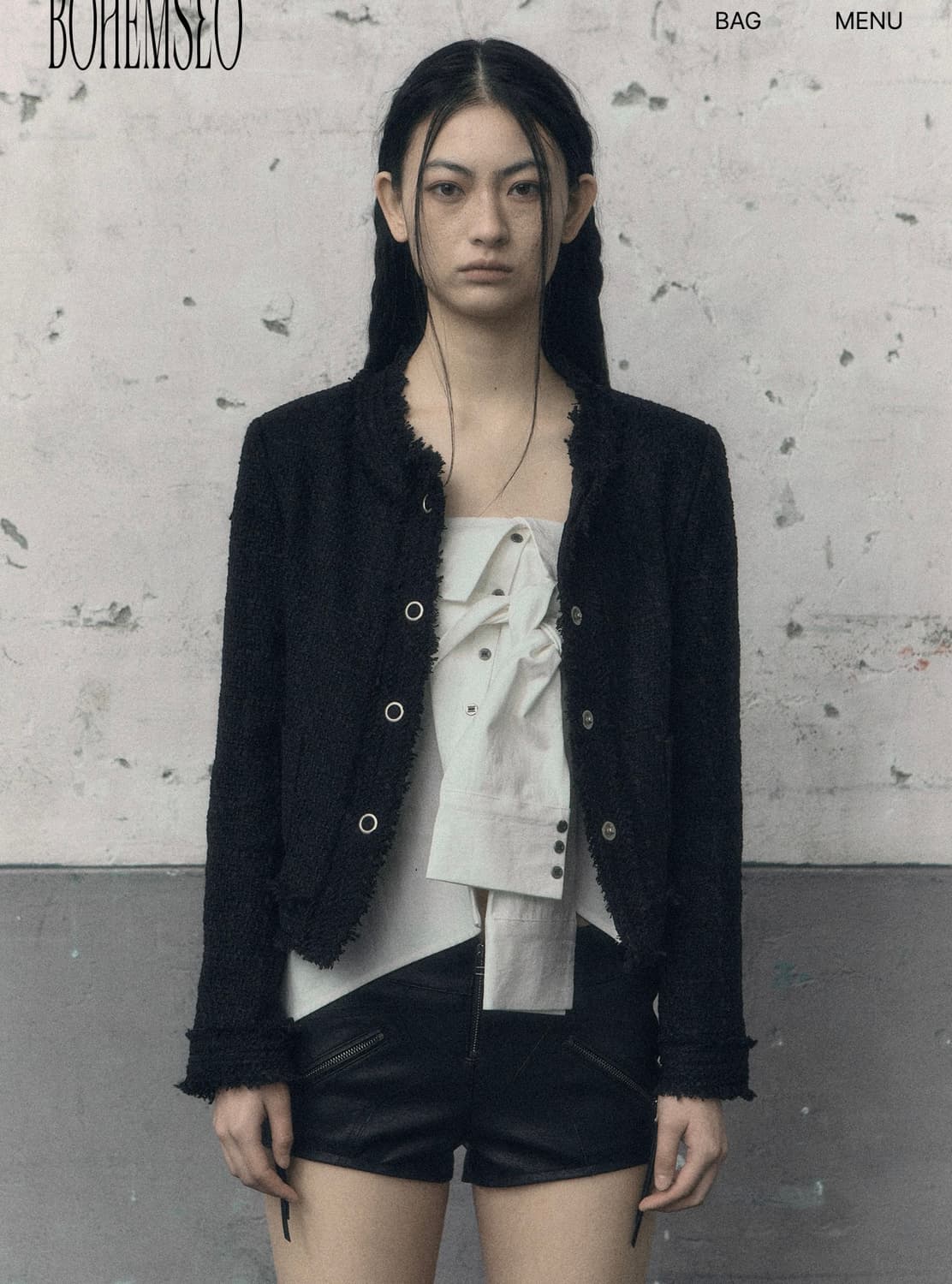 보헤미안서울 보헴서 트위드자켓  상품이미지1